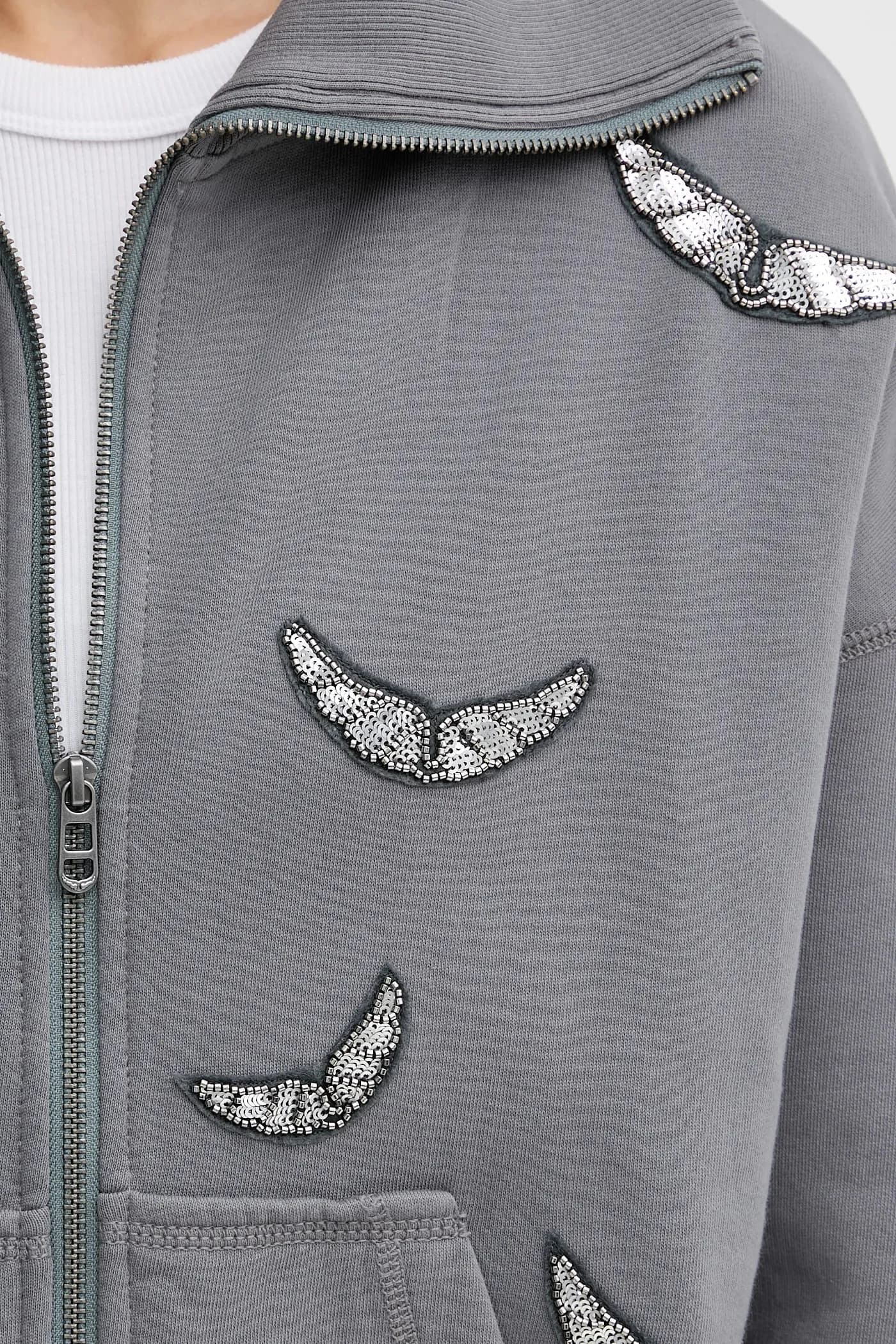 ZADIG&VOLTAIRE толстовка из хлопка - фото 5