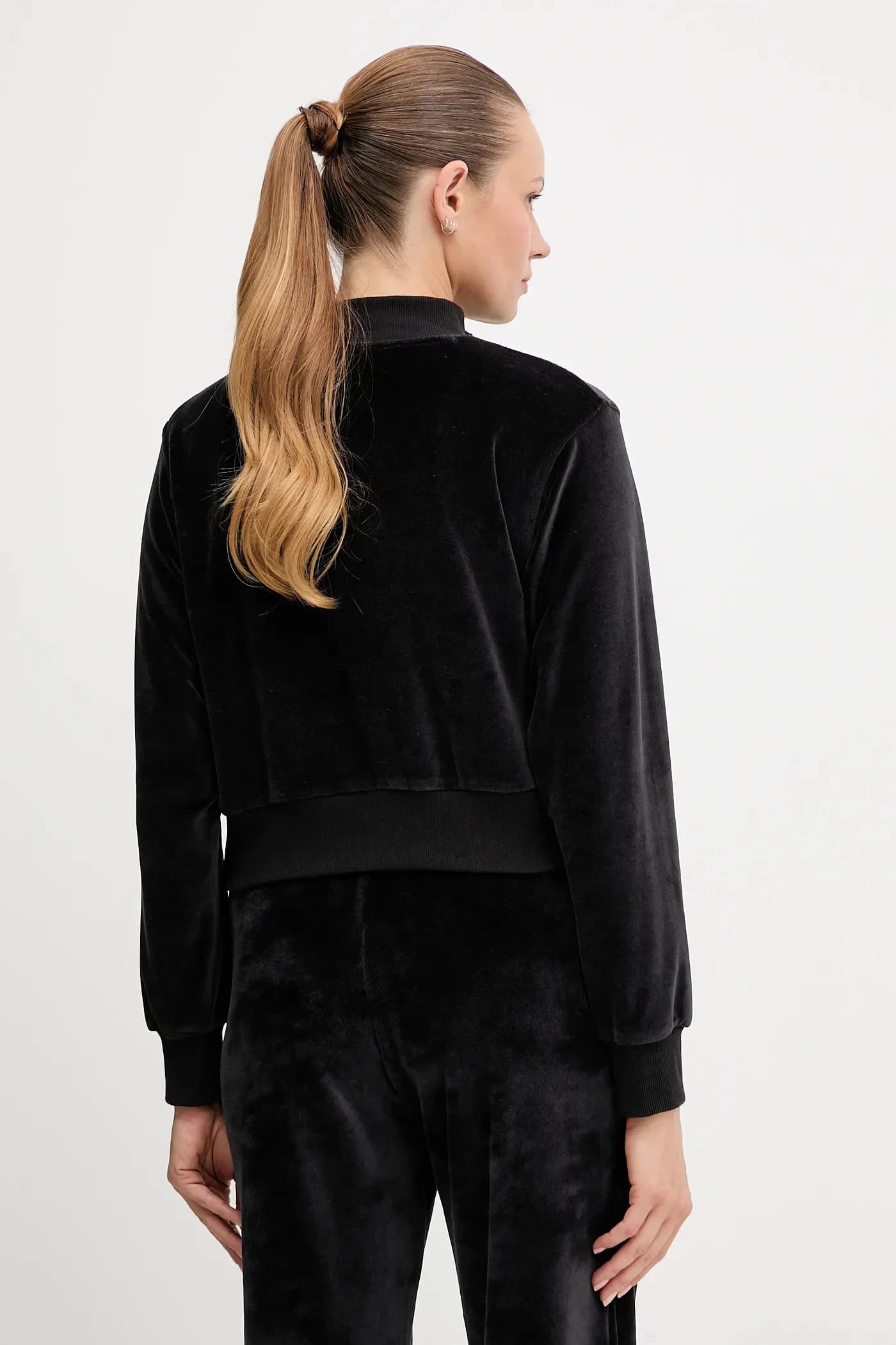 БАРХАТНАЯ куртка на молнии - фото 3