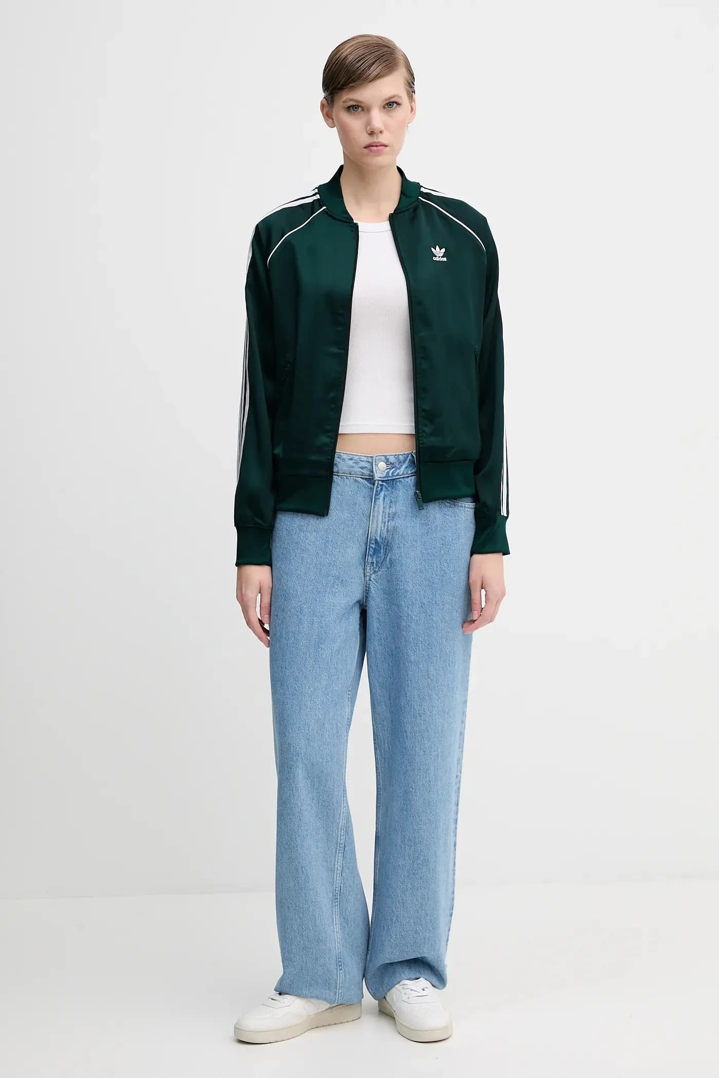 Толстовка из атласа SST - фото 2