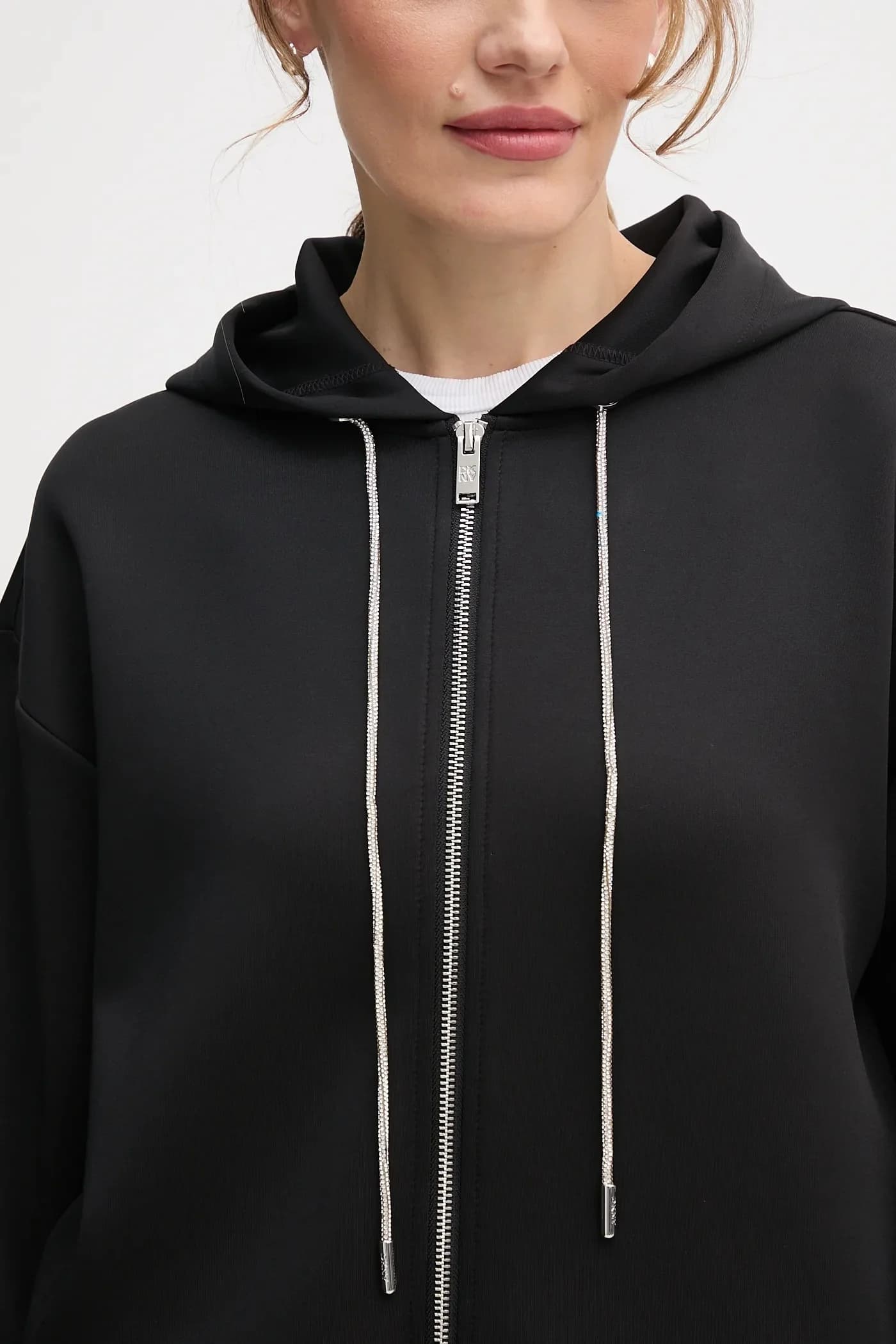 ТРИКОТАЖНАЯ КУРТКА толстовка - фото 5