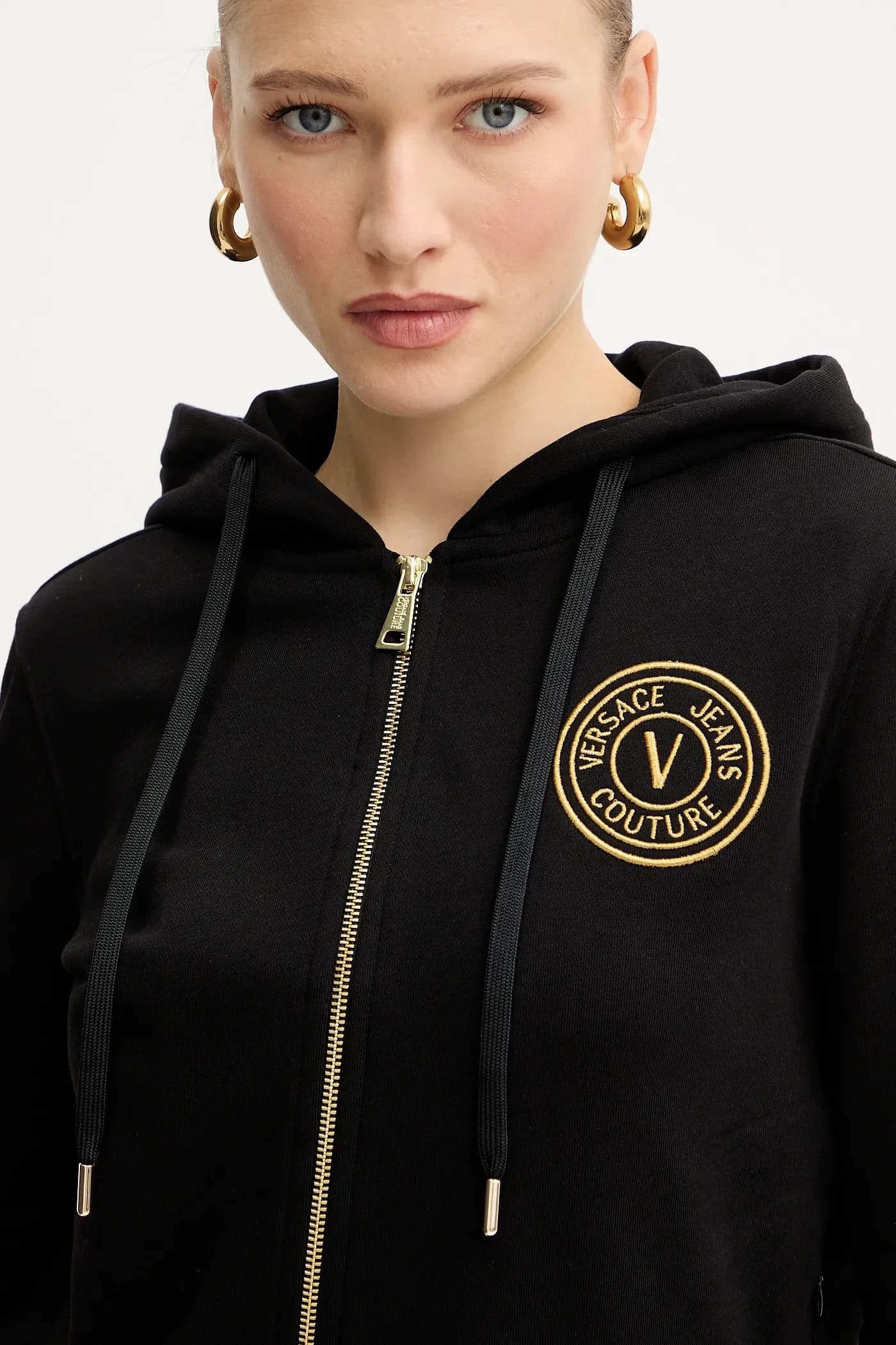 Хлопковая толстовка Versace Jeans Couture - фото 4