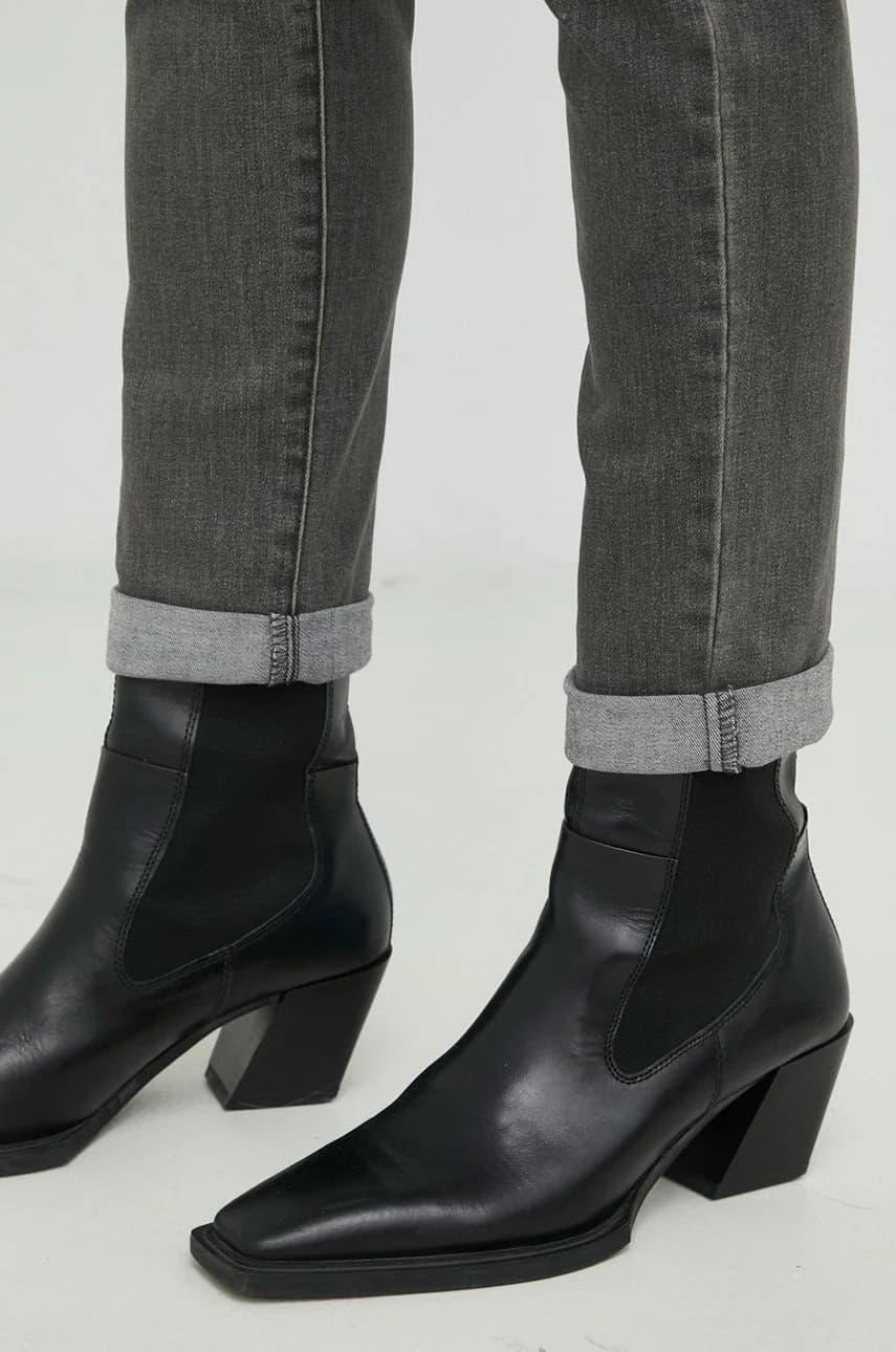 Джинсы БОЙФРАЙЕНД СРЕДНЕЙ ПОСАДКИ - фото 4