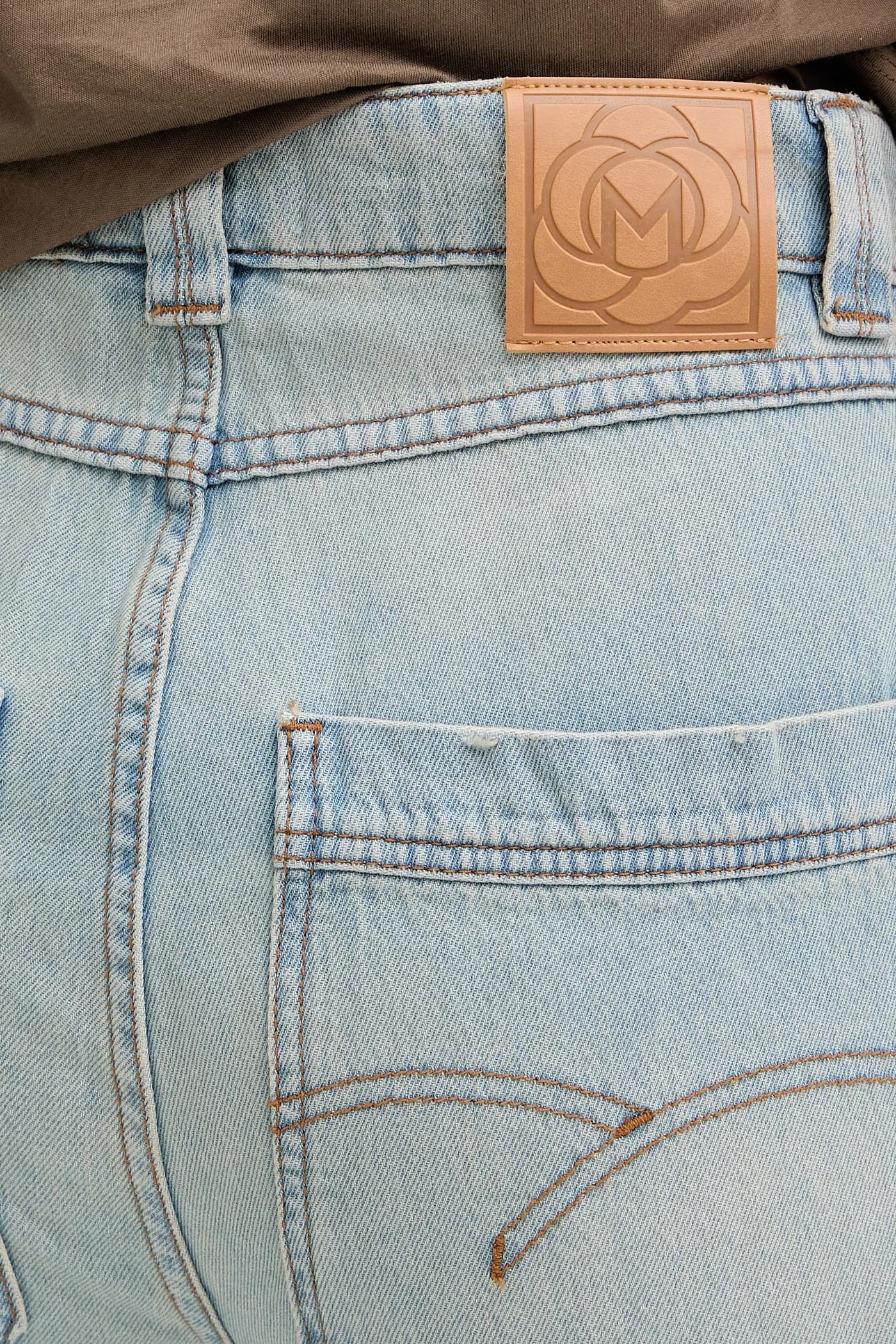 джинсы МОМ1 - фото 4