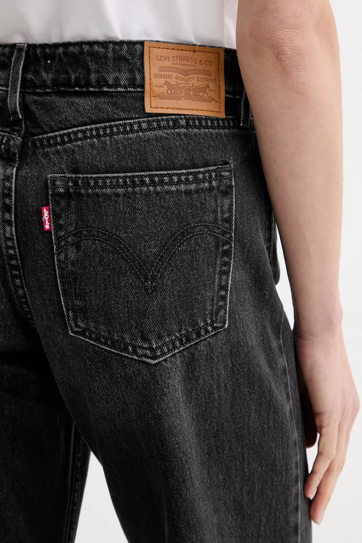 НИЗКИЕ СВОБОДНЫЕ джинсы - фото 4