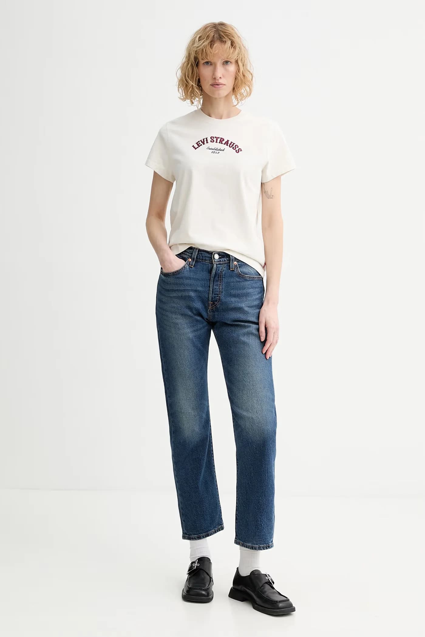 джинсы 501 CURVE LIGHTWEIGHT - фото 2