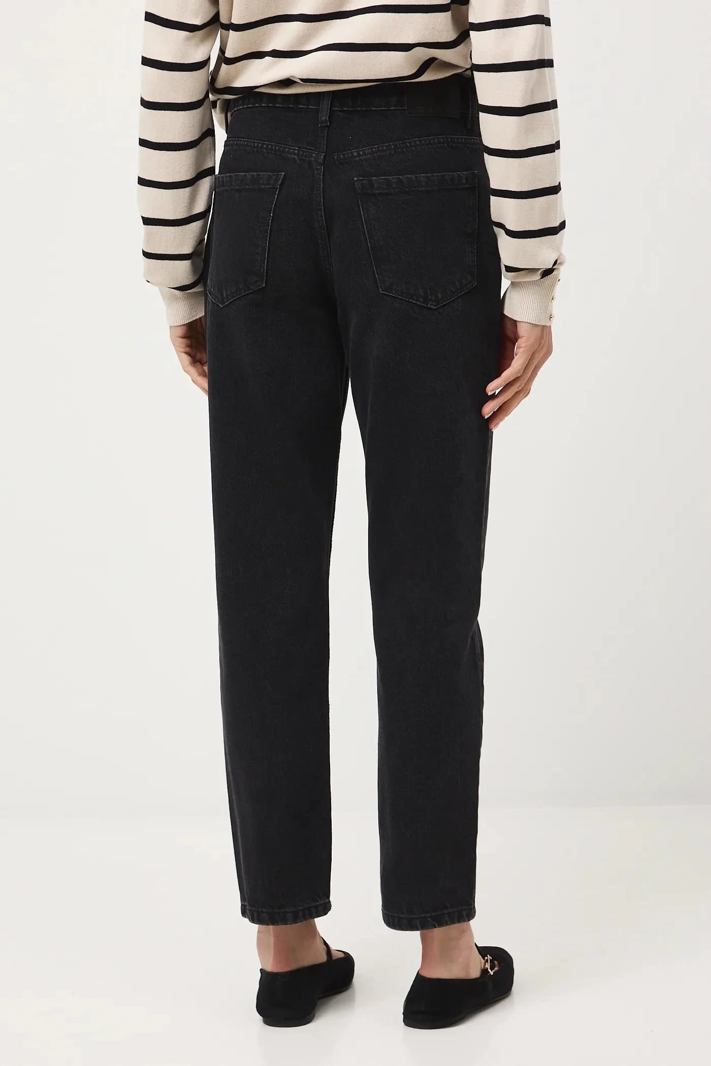 Хлопковые джинсы - фото 3