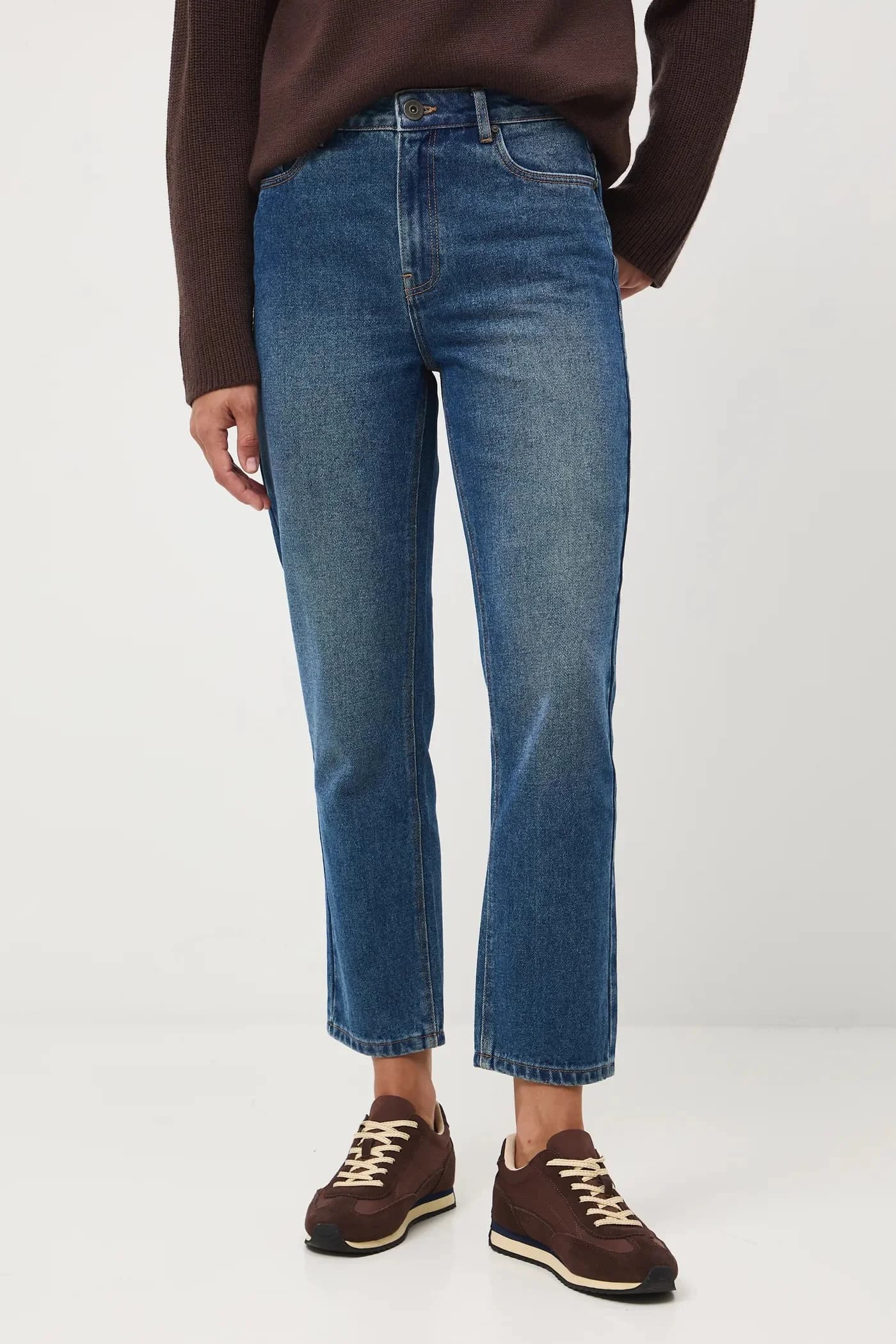 Хлопковые джинсы - фото 2