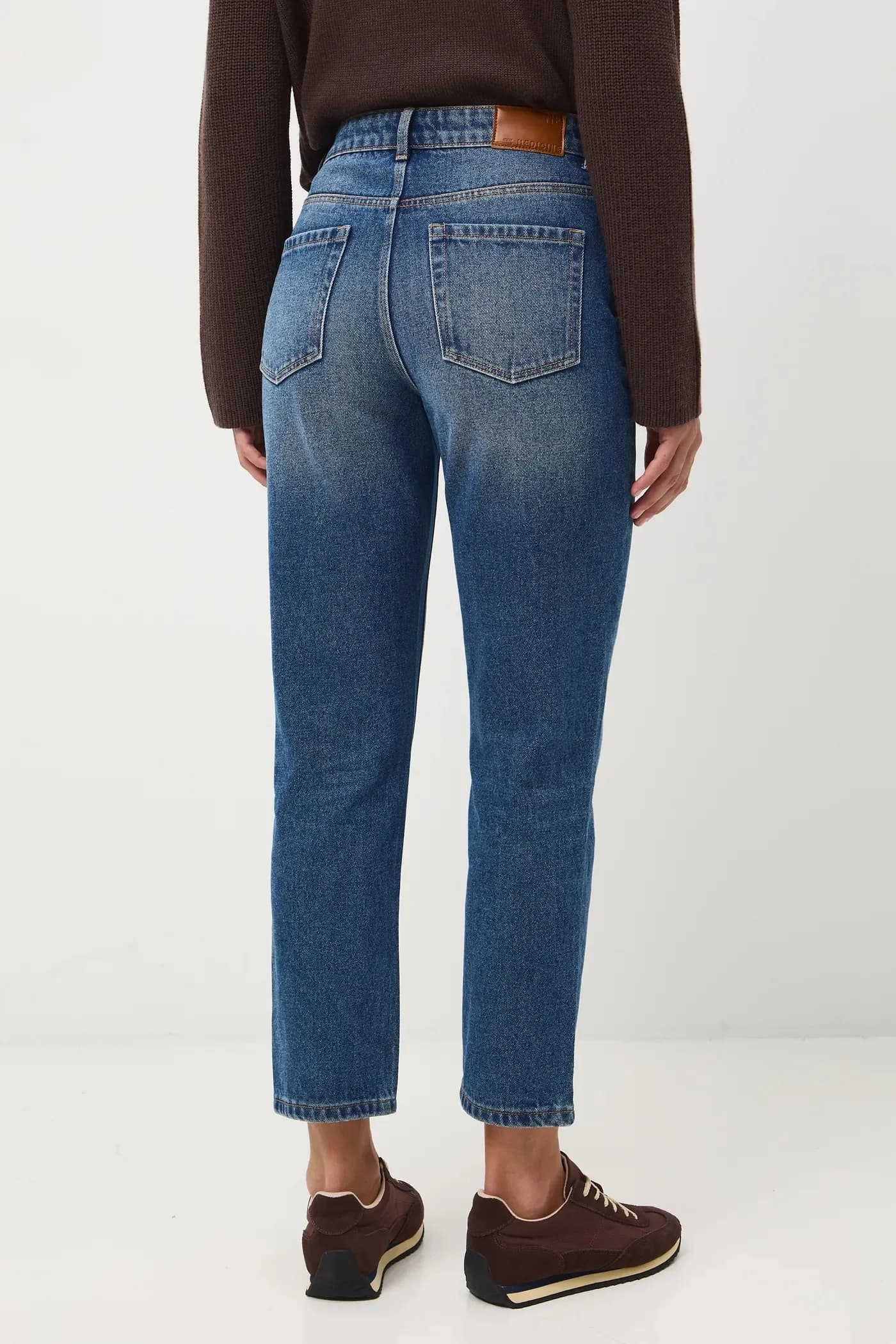 Хлопковые джинсы - фото 3