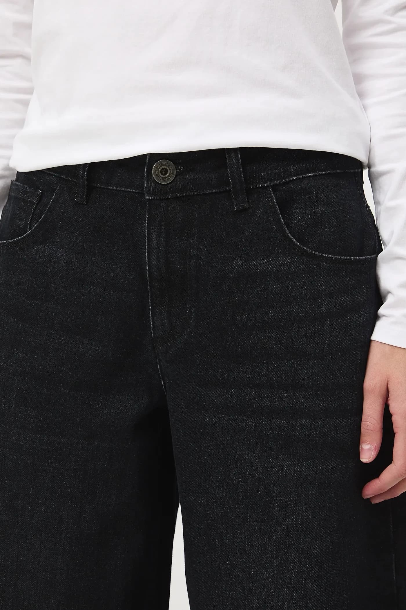 Хлопковые джинсы - фото 4