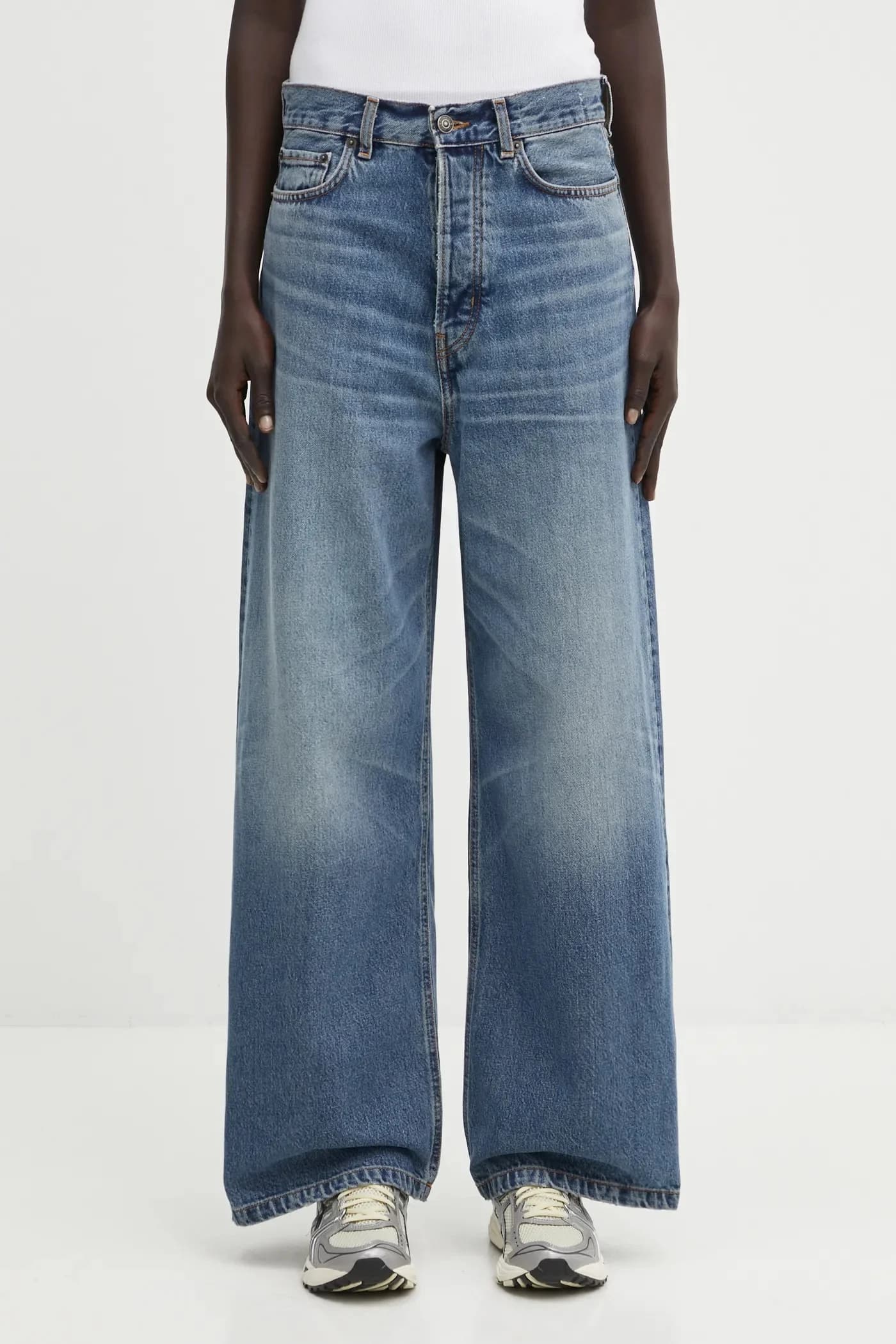 Мешковатые джинсы с принтом Made in Heaven