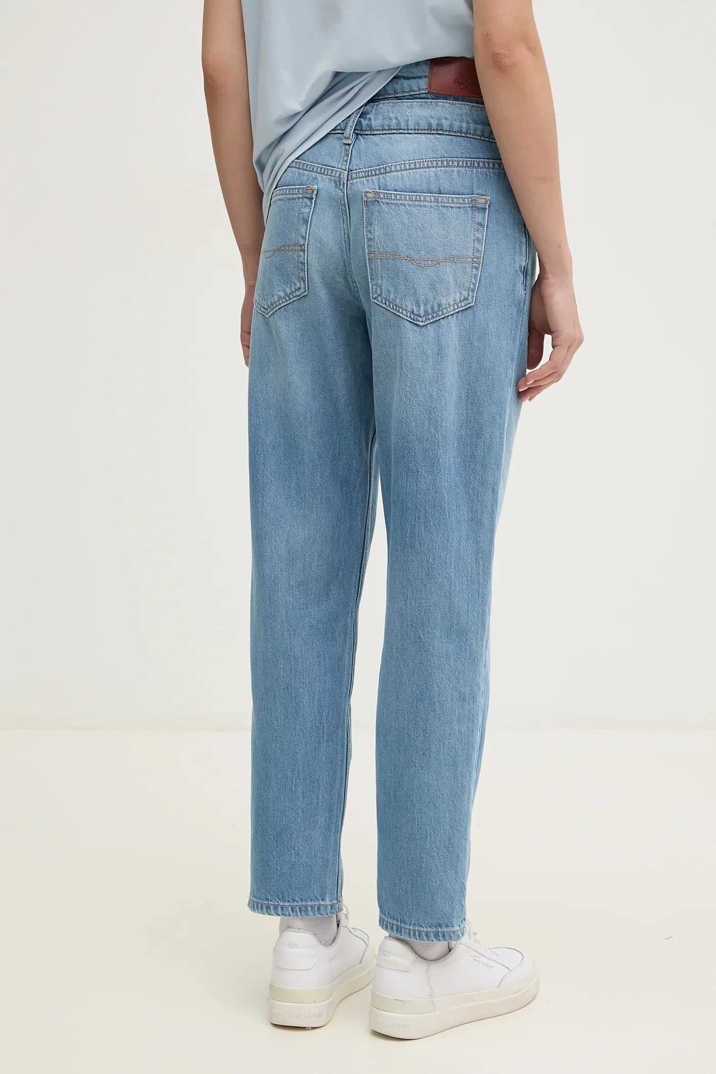 TAPERED JEANS UHW DOUBLE джинсы - фото 3