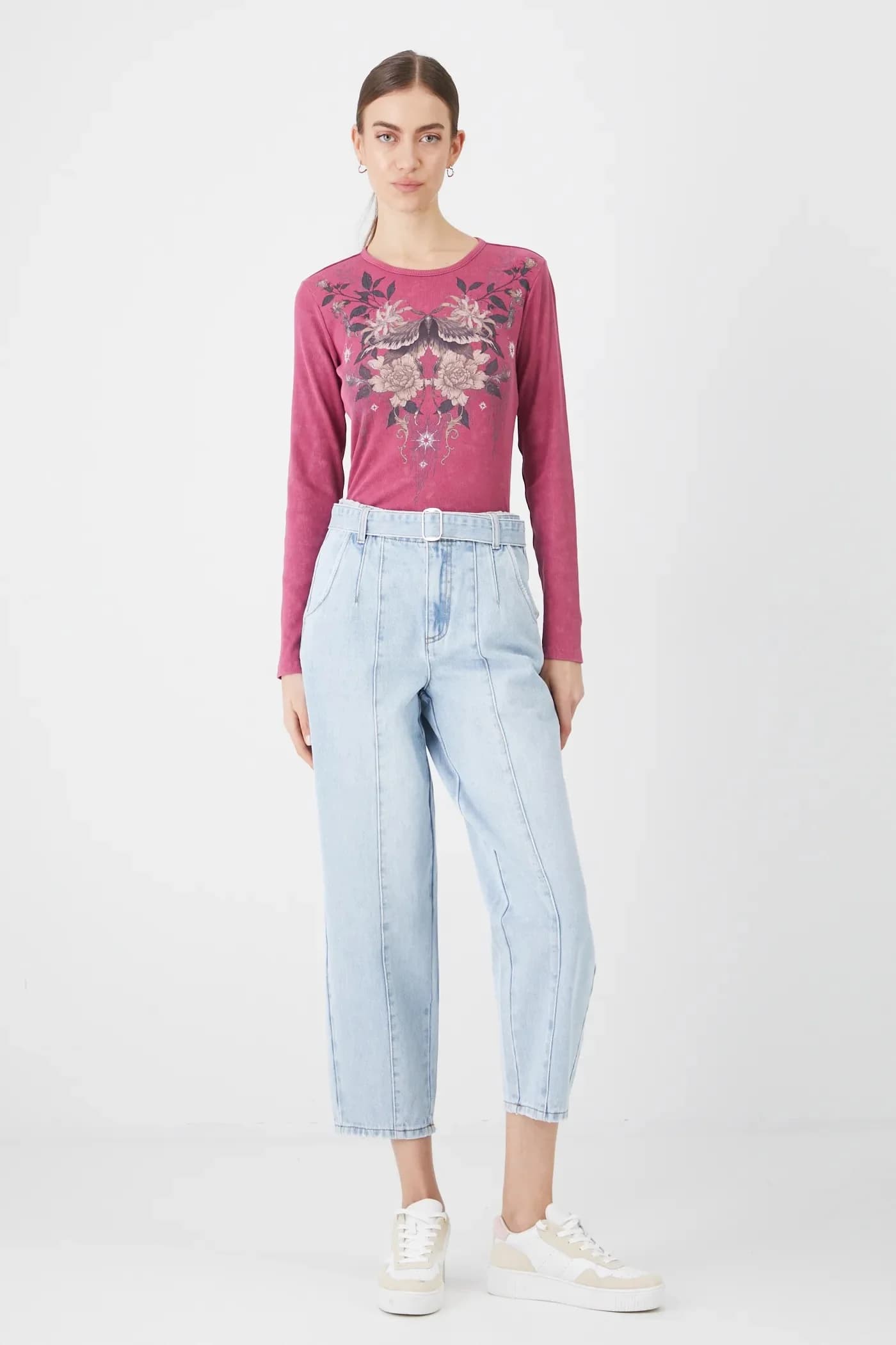 Хлопковые джинсы - фото 2