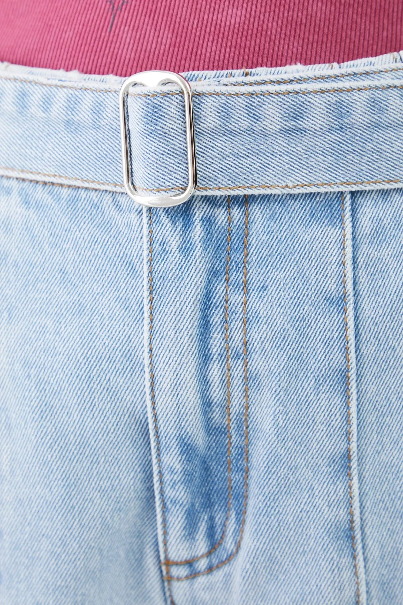 Хлопковые джинсы - фото 4