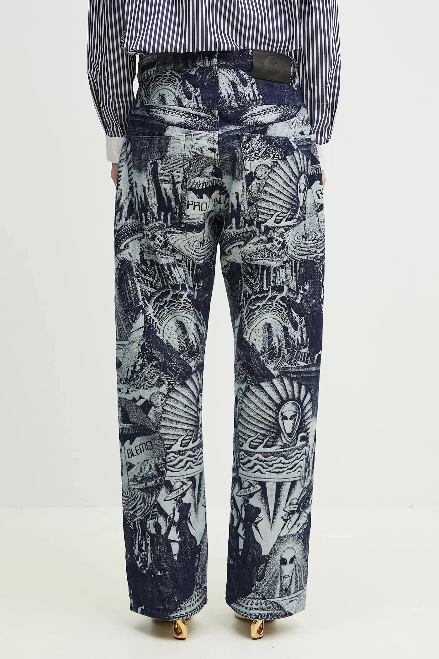 Жаккардовые джинсы Bagi Apocalypse - фото 6