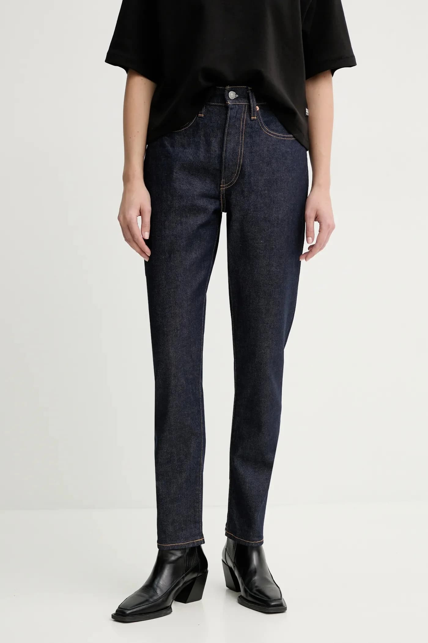 Джинсы HI-RISE BOYFRIEND