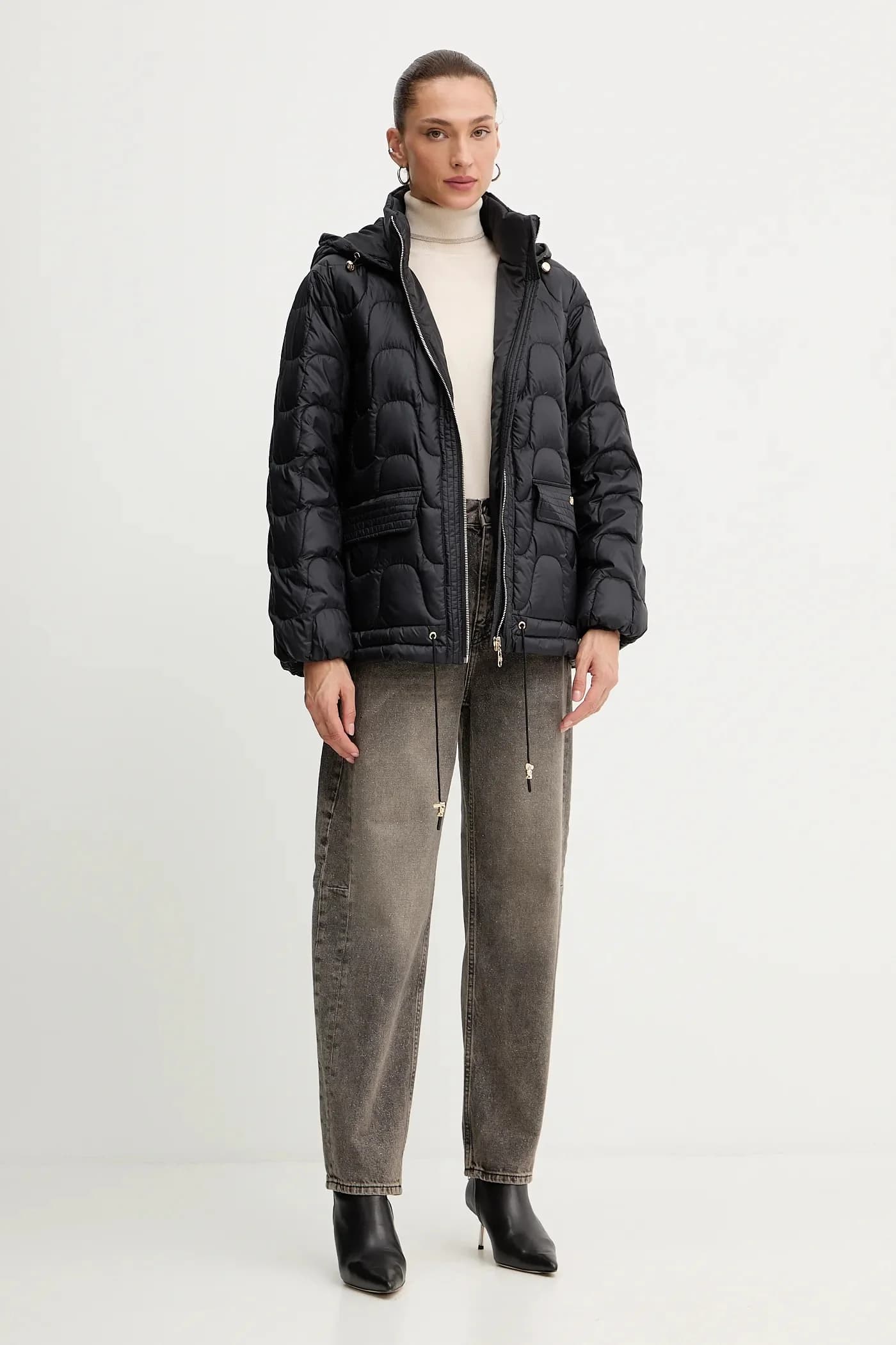 Хлопковые джинсы - фото 2