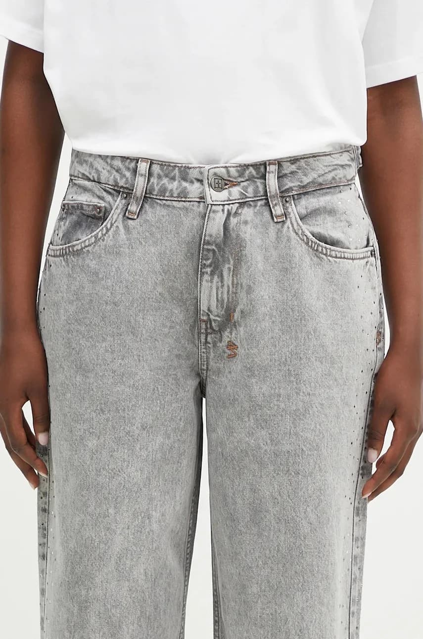 Джинсы Low Rider Dime Krystal Trashed - фото 4