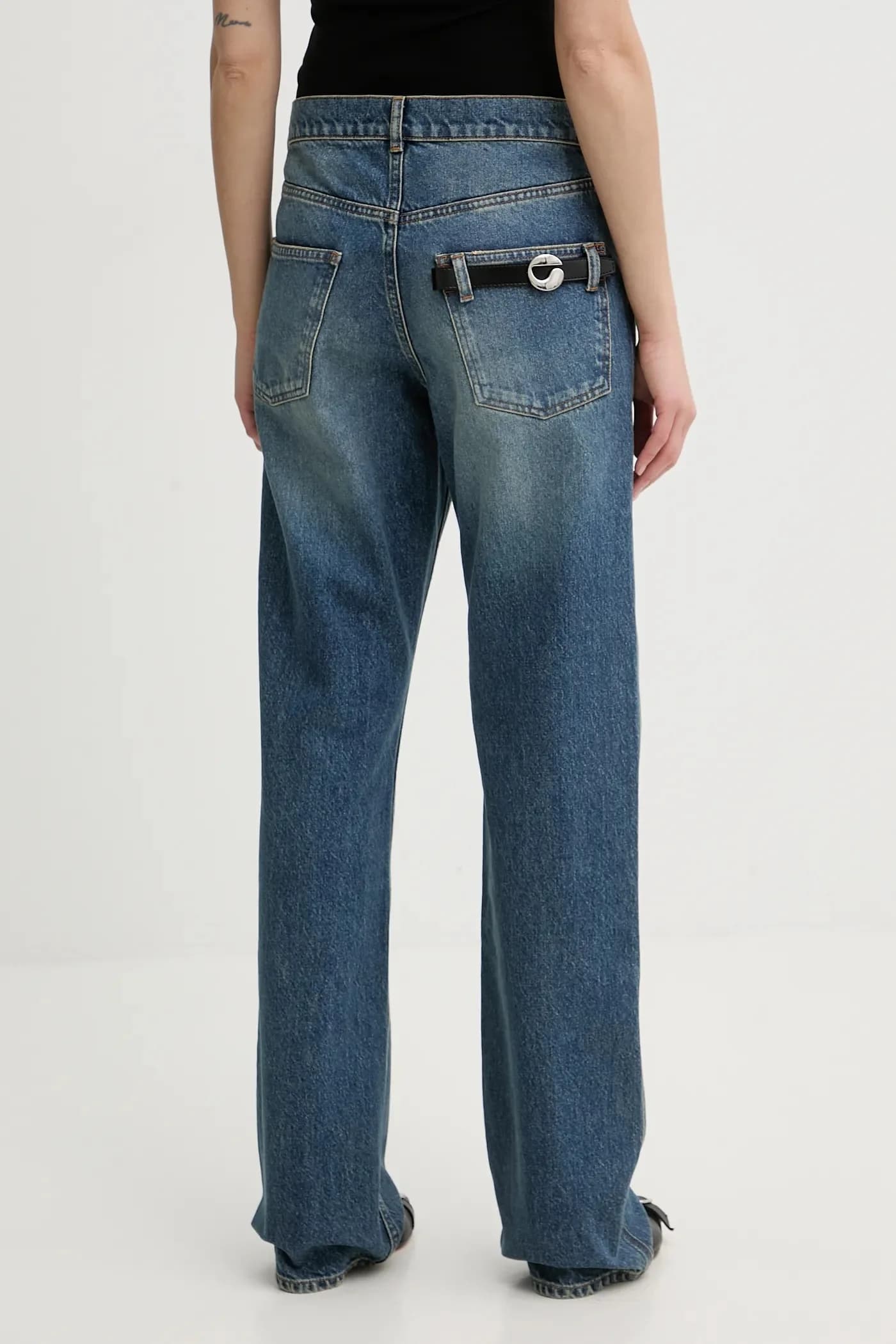 Джинсовые джинсы-бойфренды - фото 3