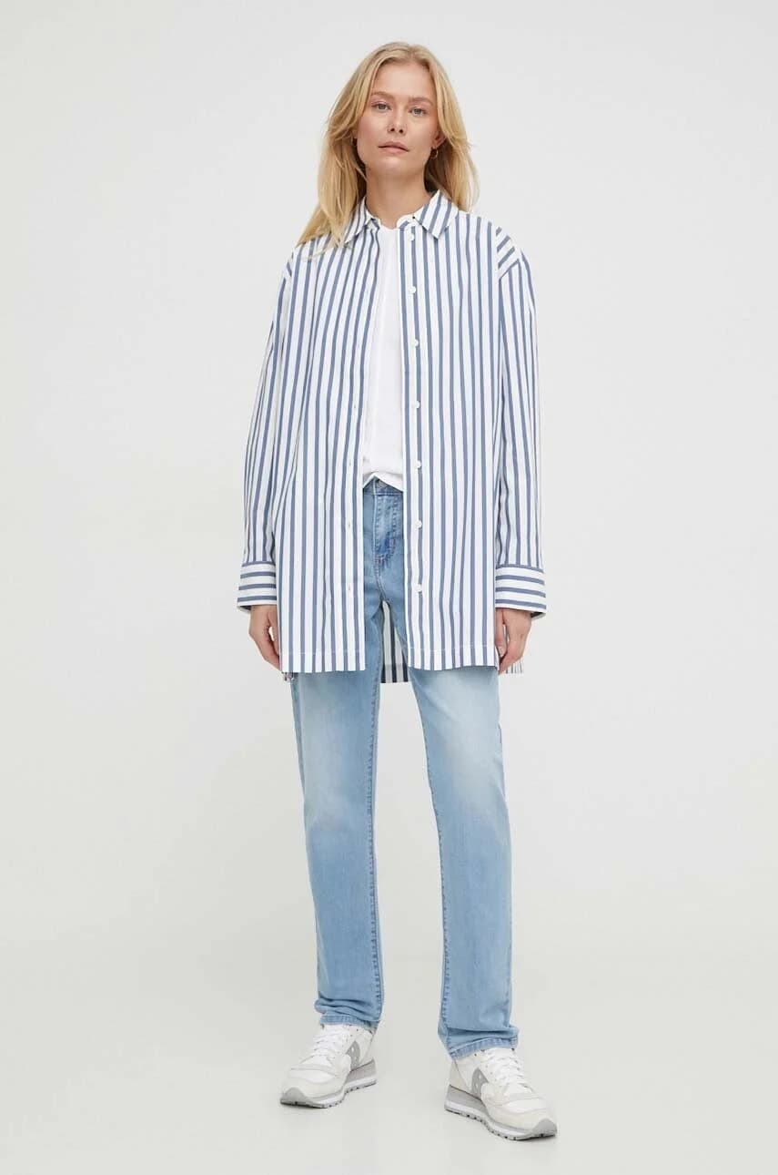 Джинсы БОЙФРАЙЕНД СРЕДНЕЙ ПОСАДКИ - фото 2