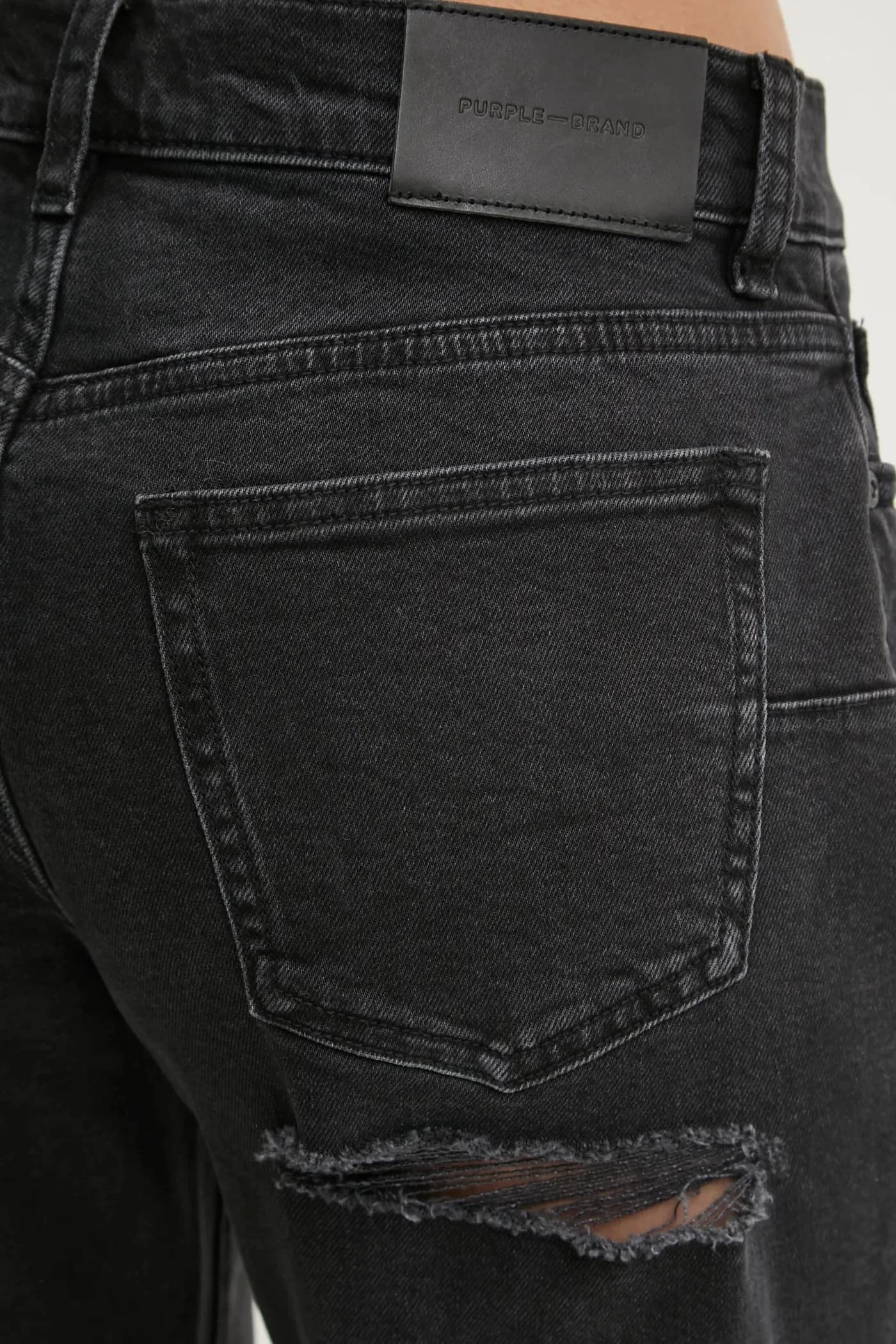 УЗКИЕ УКОРОЧЕННЫЕ джинсы - фото 4