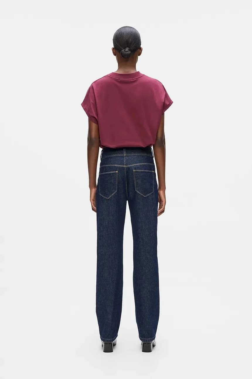 Хлопковые джинсы - фото 2