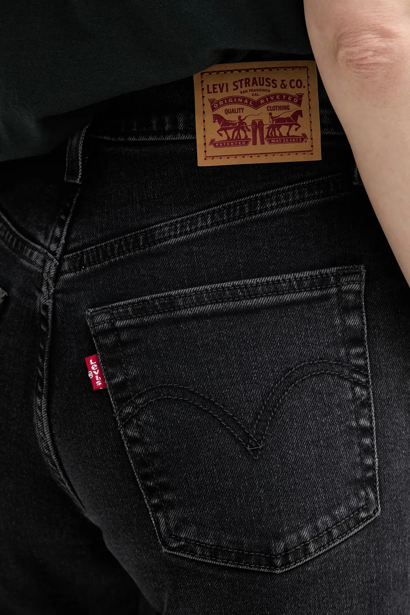 Джинсы RIBCAGE ПОЛНАЯ ДЛИНА - фото 4