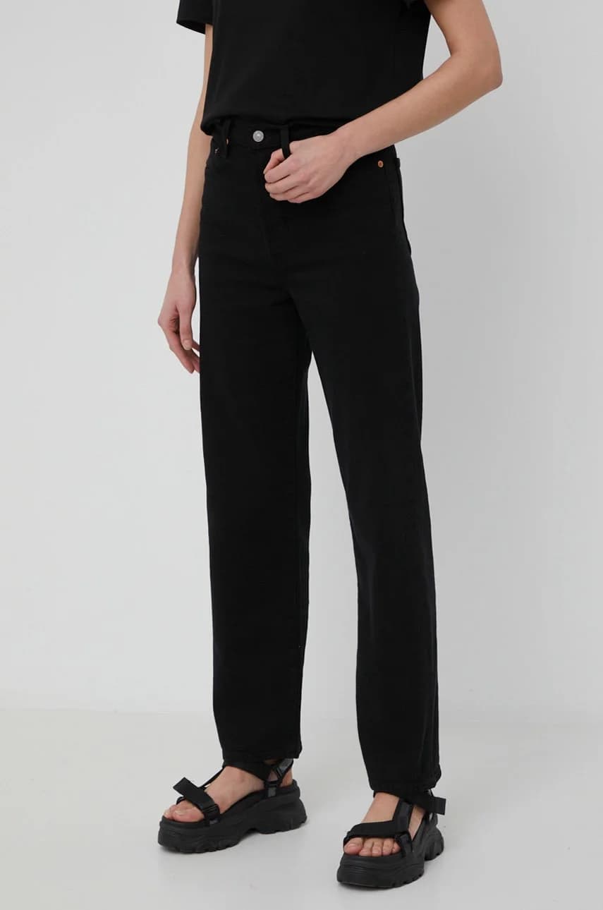 джинсы RIBCAGE STRAIGHT ANKLE - фото 2