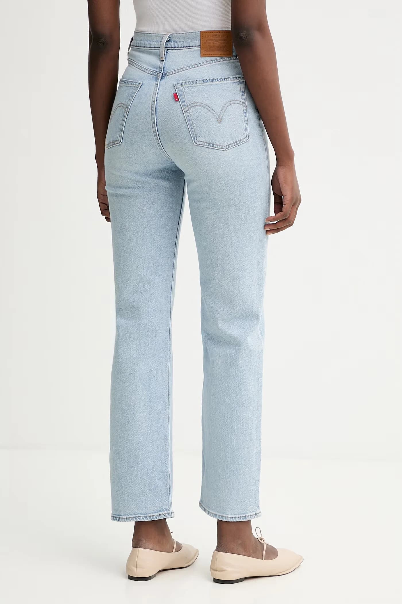 джинсы RIBCAGE STRAIGHT ANKLE - фото 3