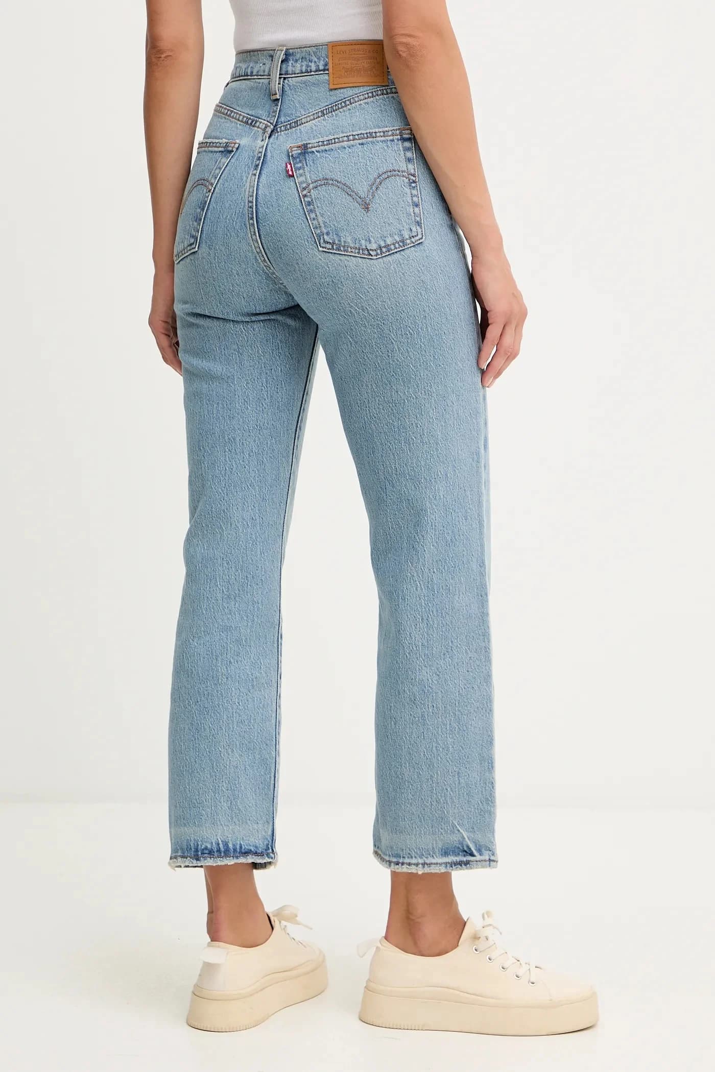 джинсы RIBCAGE STRAIGHT ANKLE - фото 3