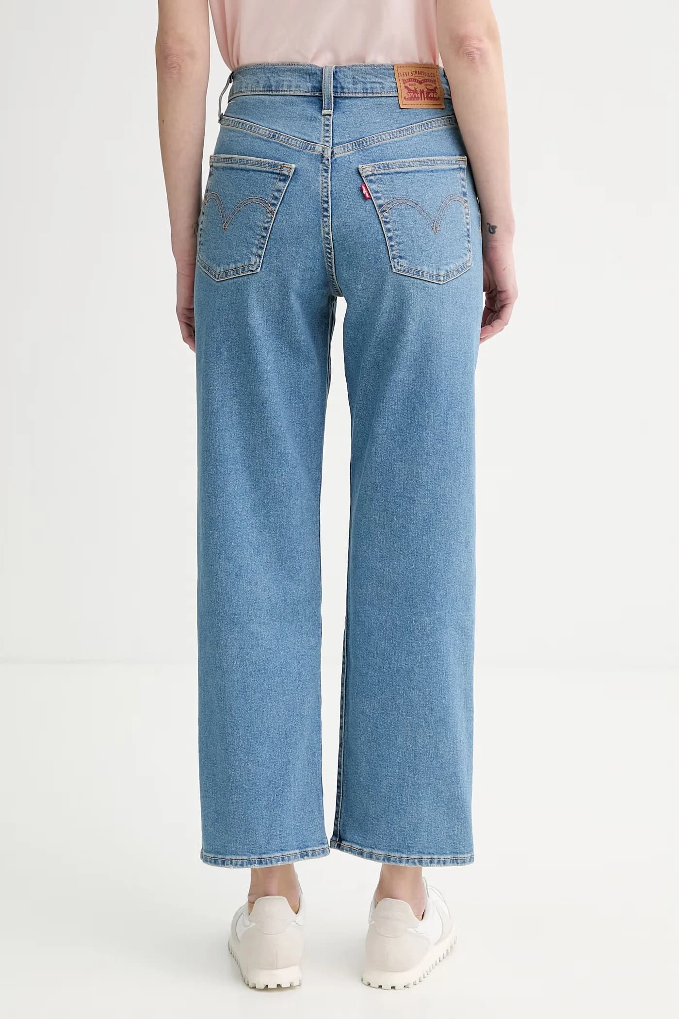 джинсы RIBCAGE STRAIGHT ANKLE - фото 3