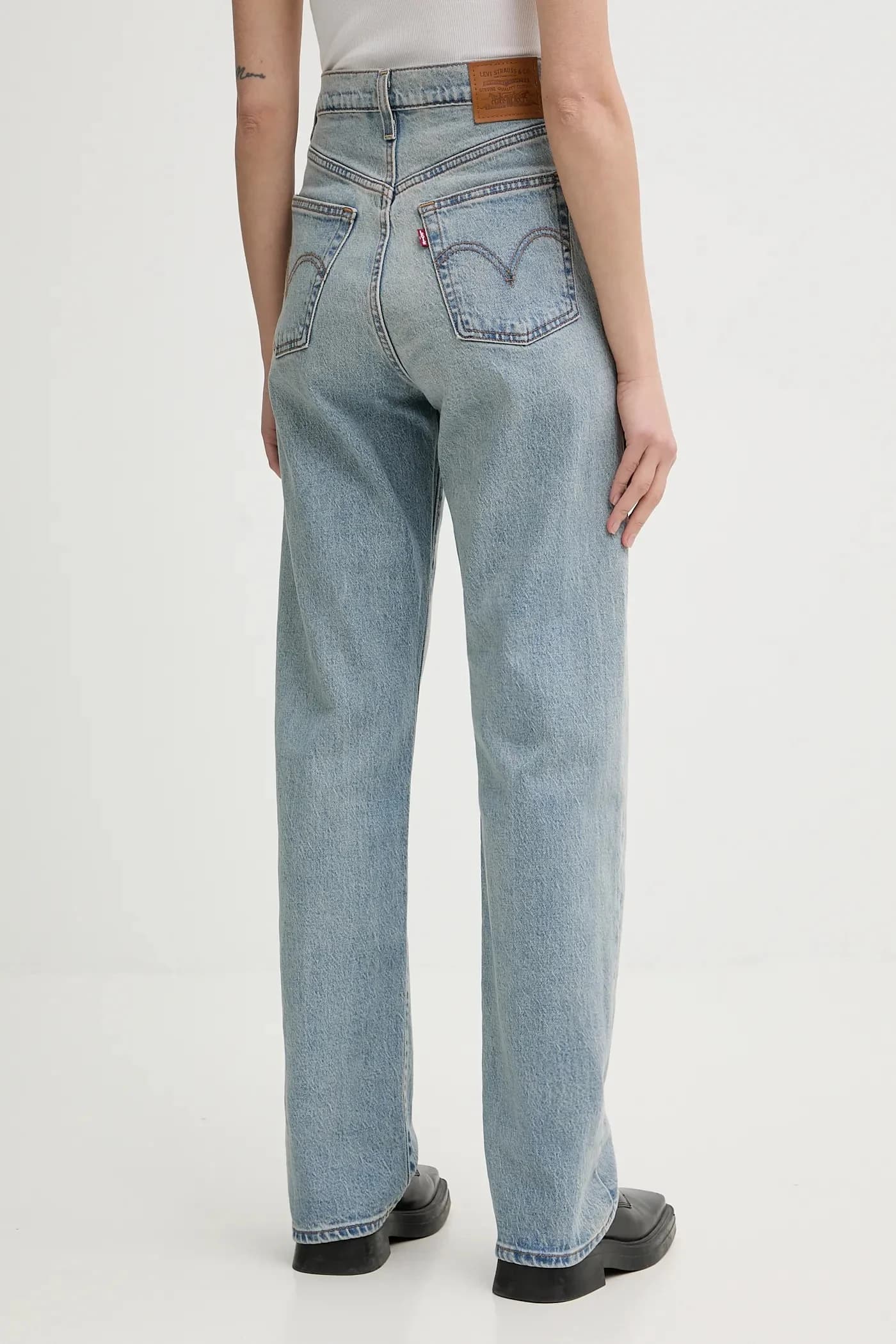 Джинсы RIBCAGE ПОЛНАЯ ДЛИНА - фото 3