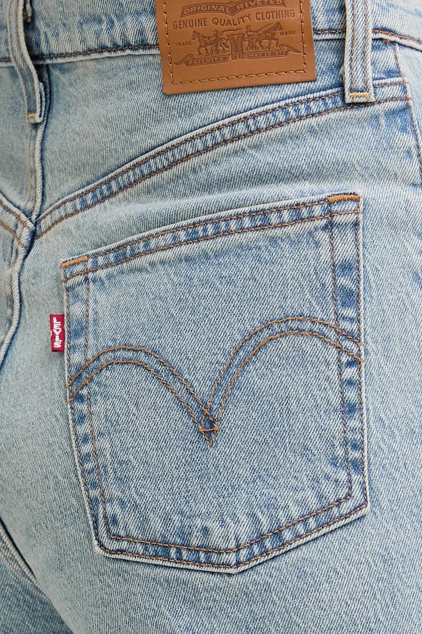 Джинсы RIBCAGE ПОЛНАЯ ДЛИНА - фото 4