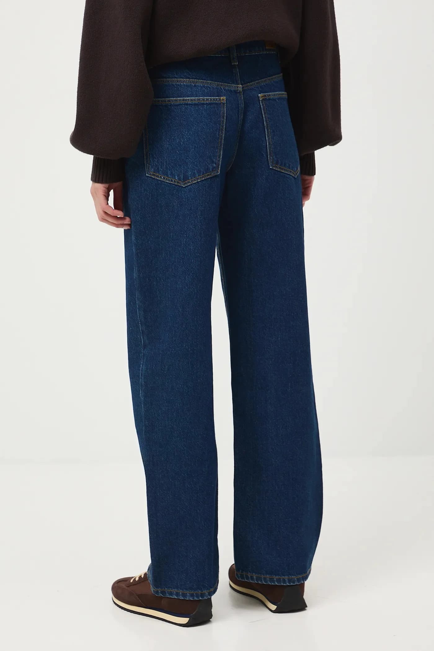 Хлопковые джинсы - фото 3