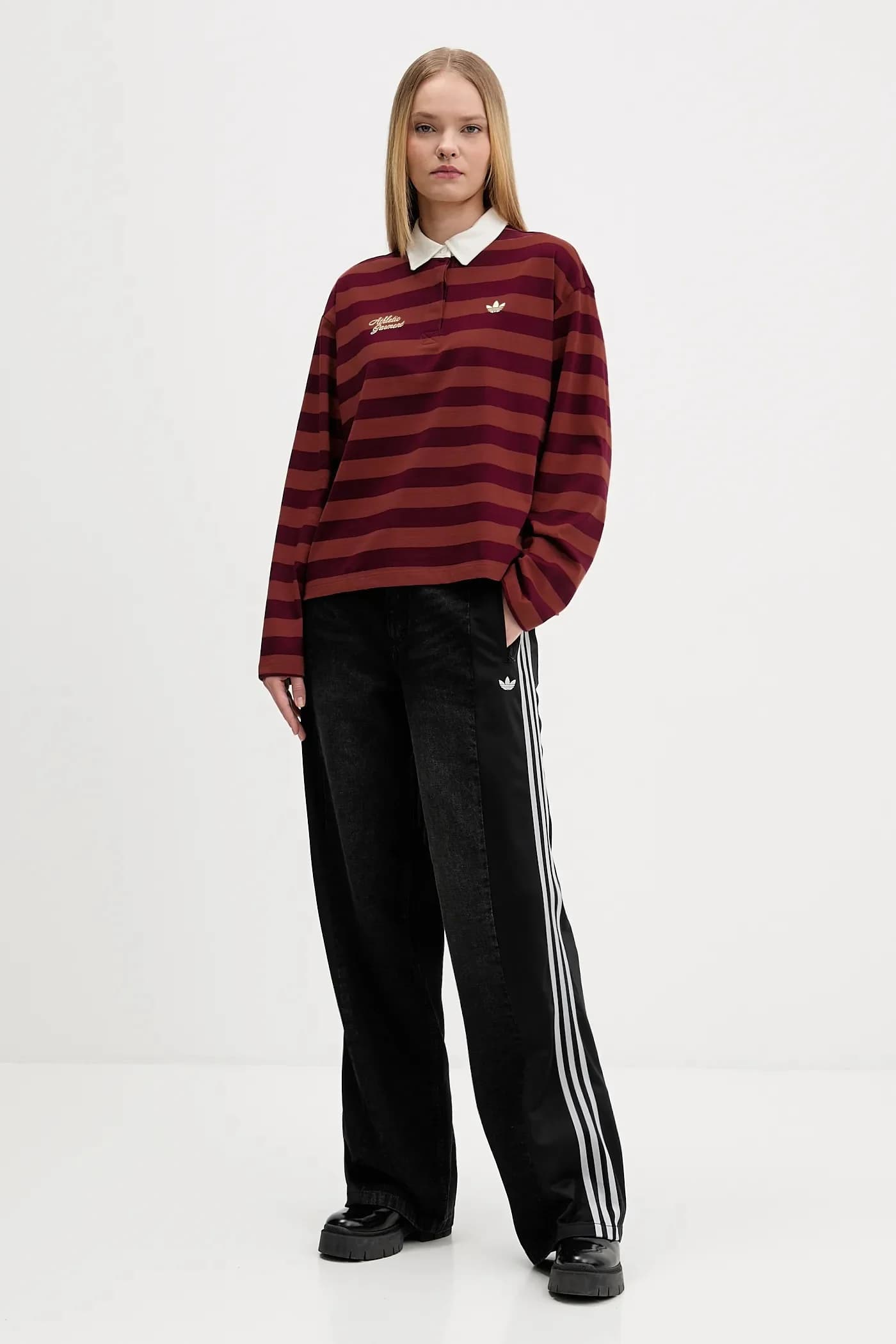 Джинсы adidas Originals Джинсовые брюки Fb - фото 2