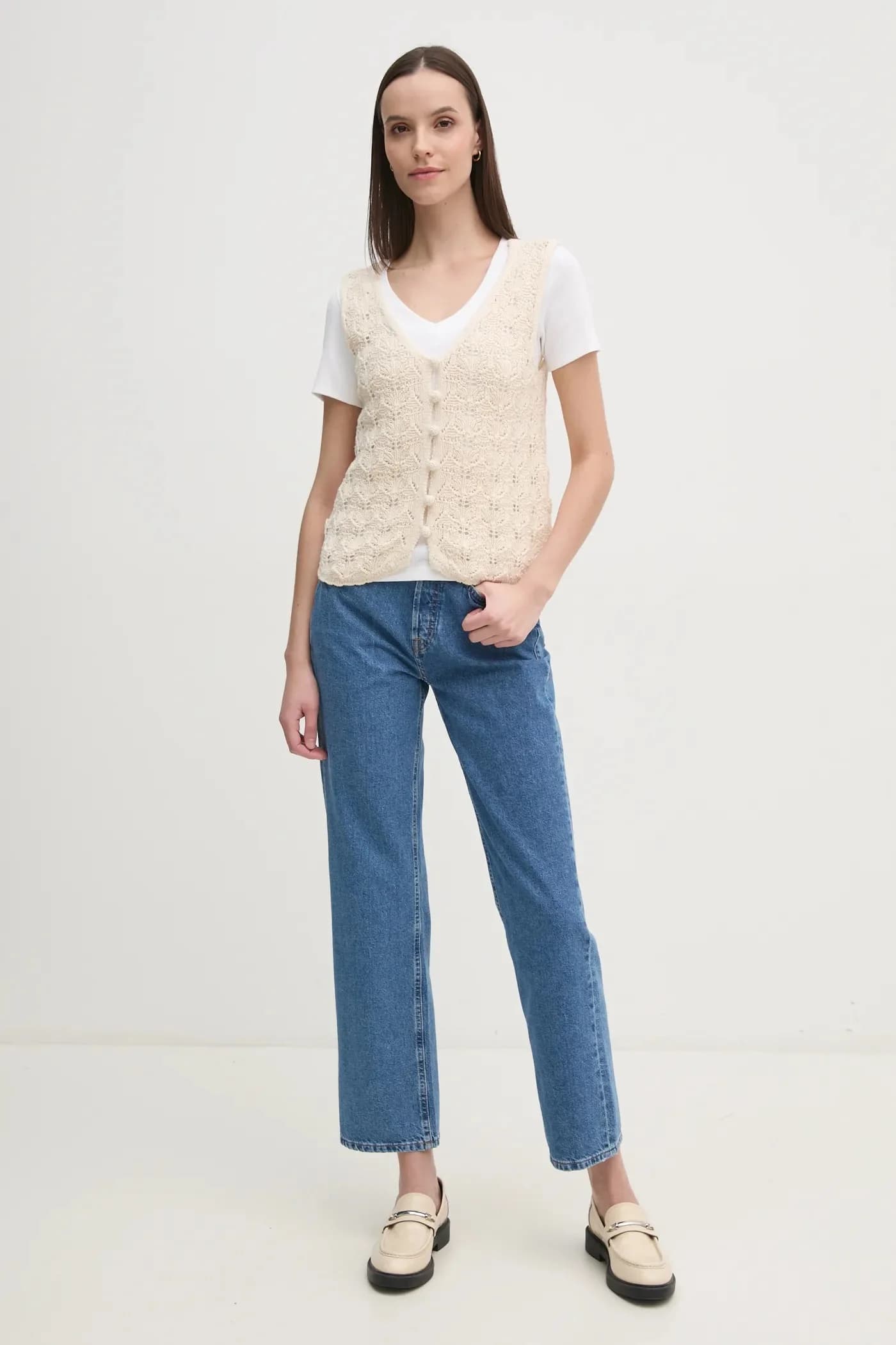 ПРЯМЫЕ ДЖИНСЫ Джинсы HW ROBYN - фото 2