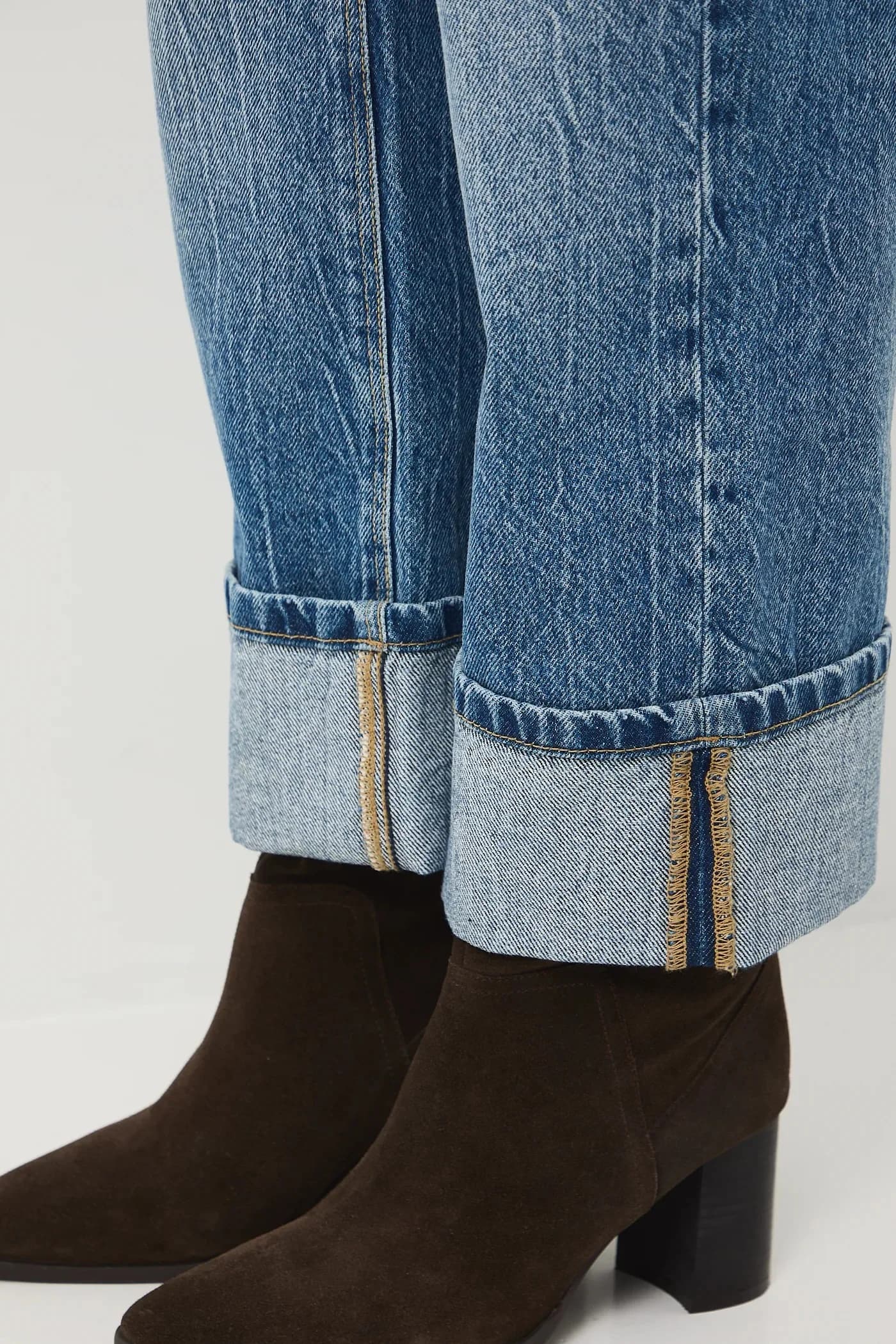 Хлопковые джинсы - фото 4