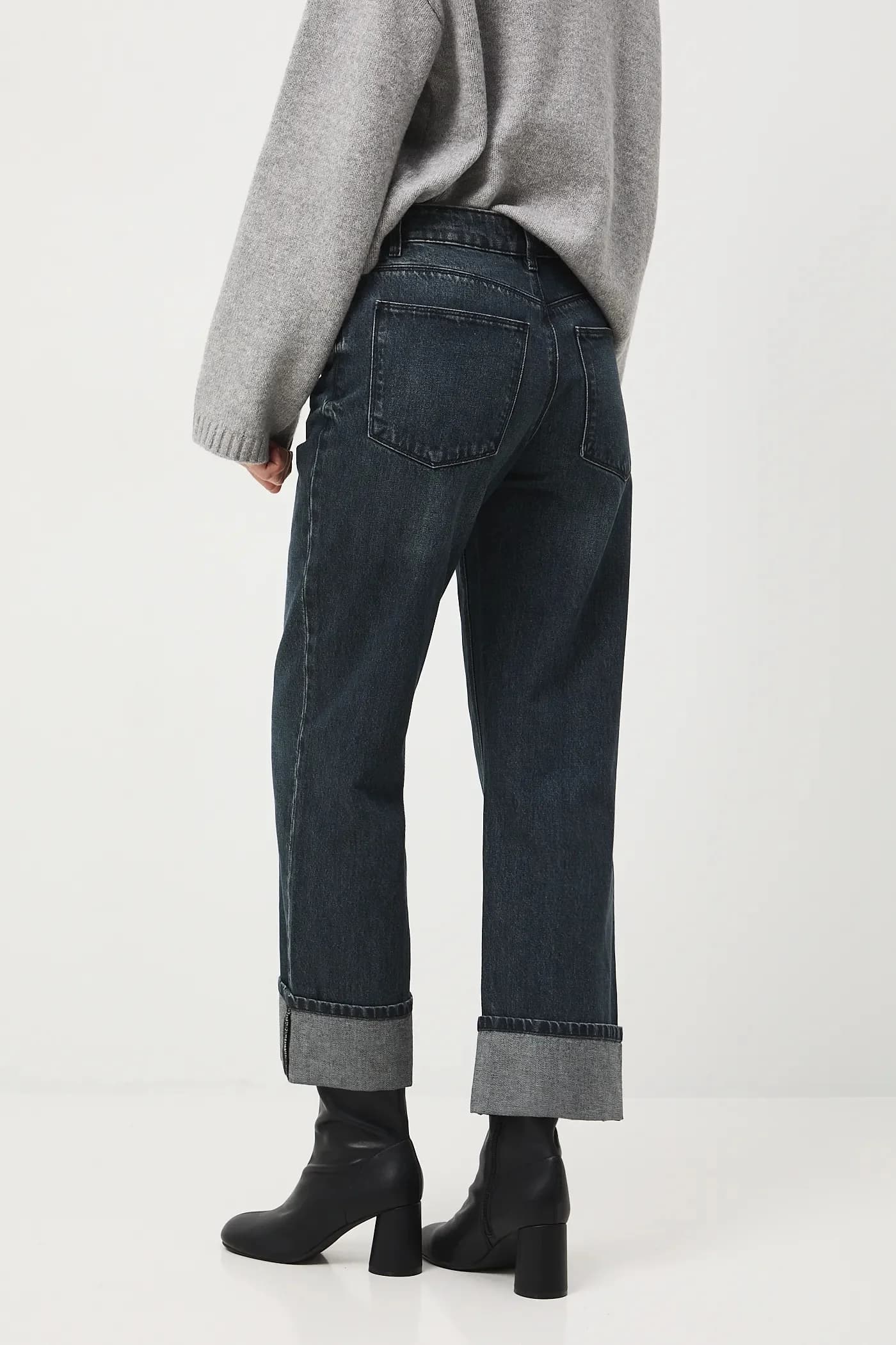 Хлопковые джинсы - фото 3