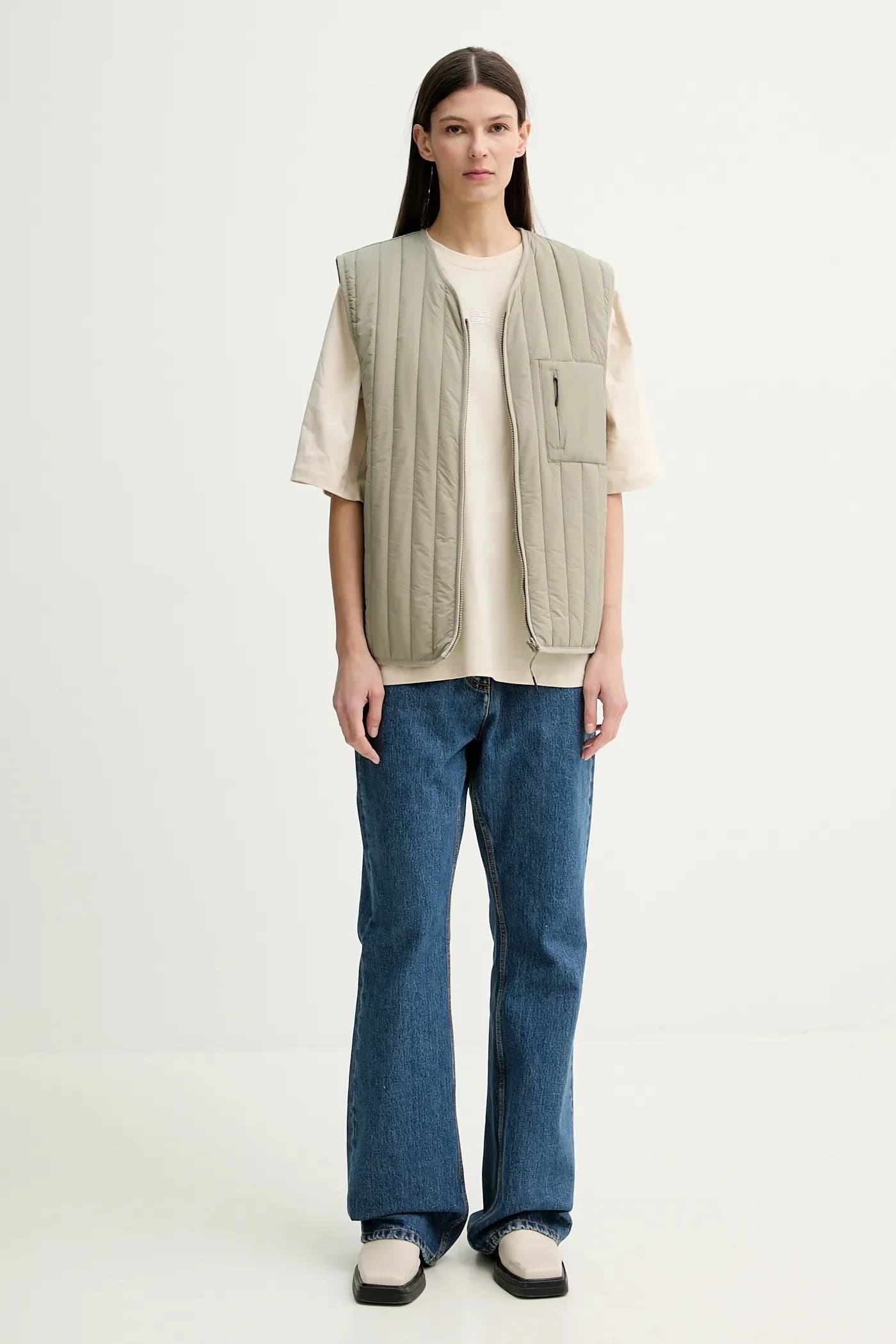 Хлопковые джинсы - фото 2