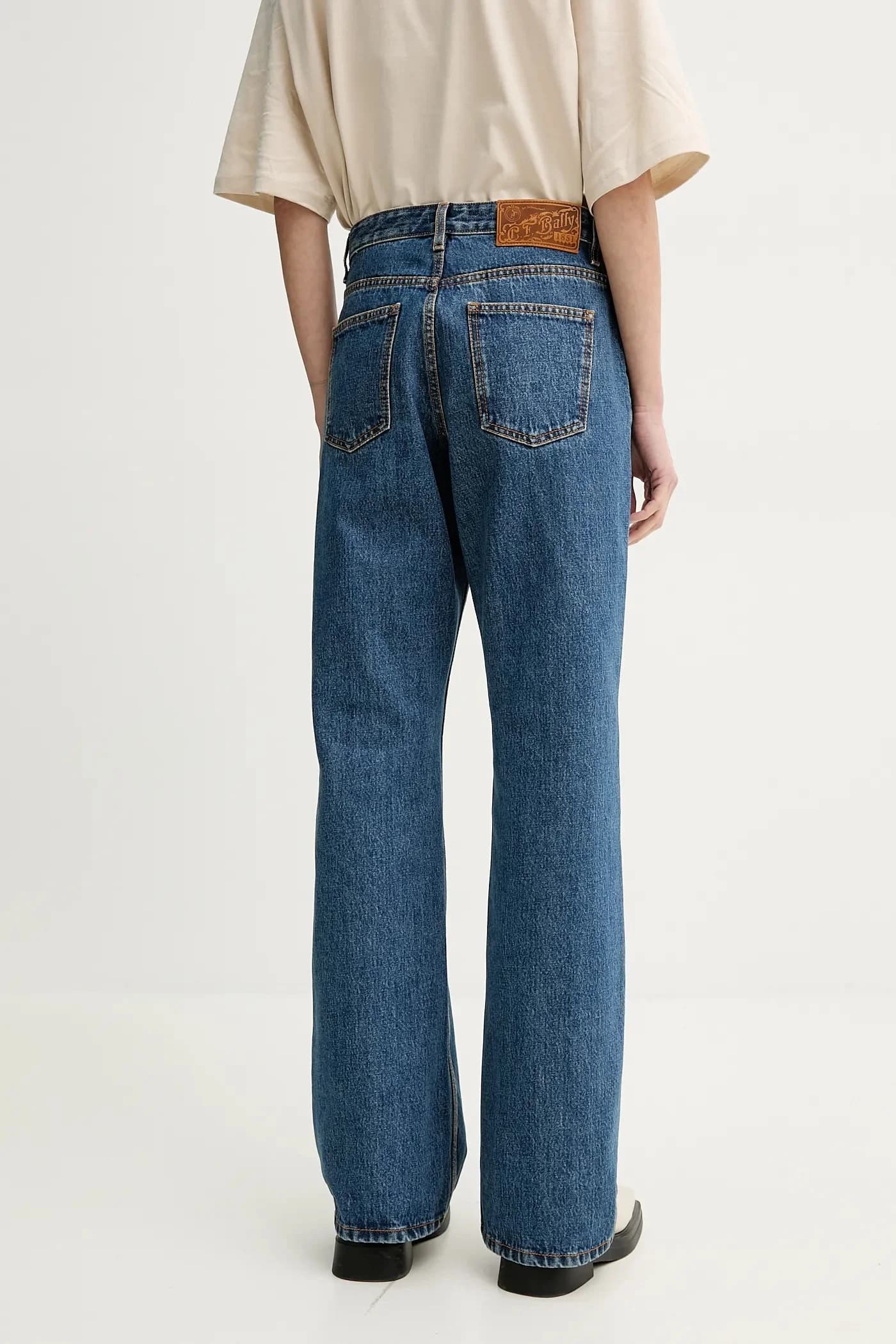 Хлопковые джинсы - фото 3