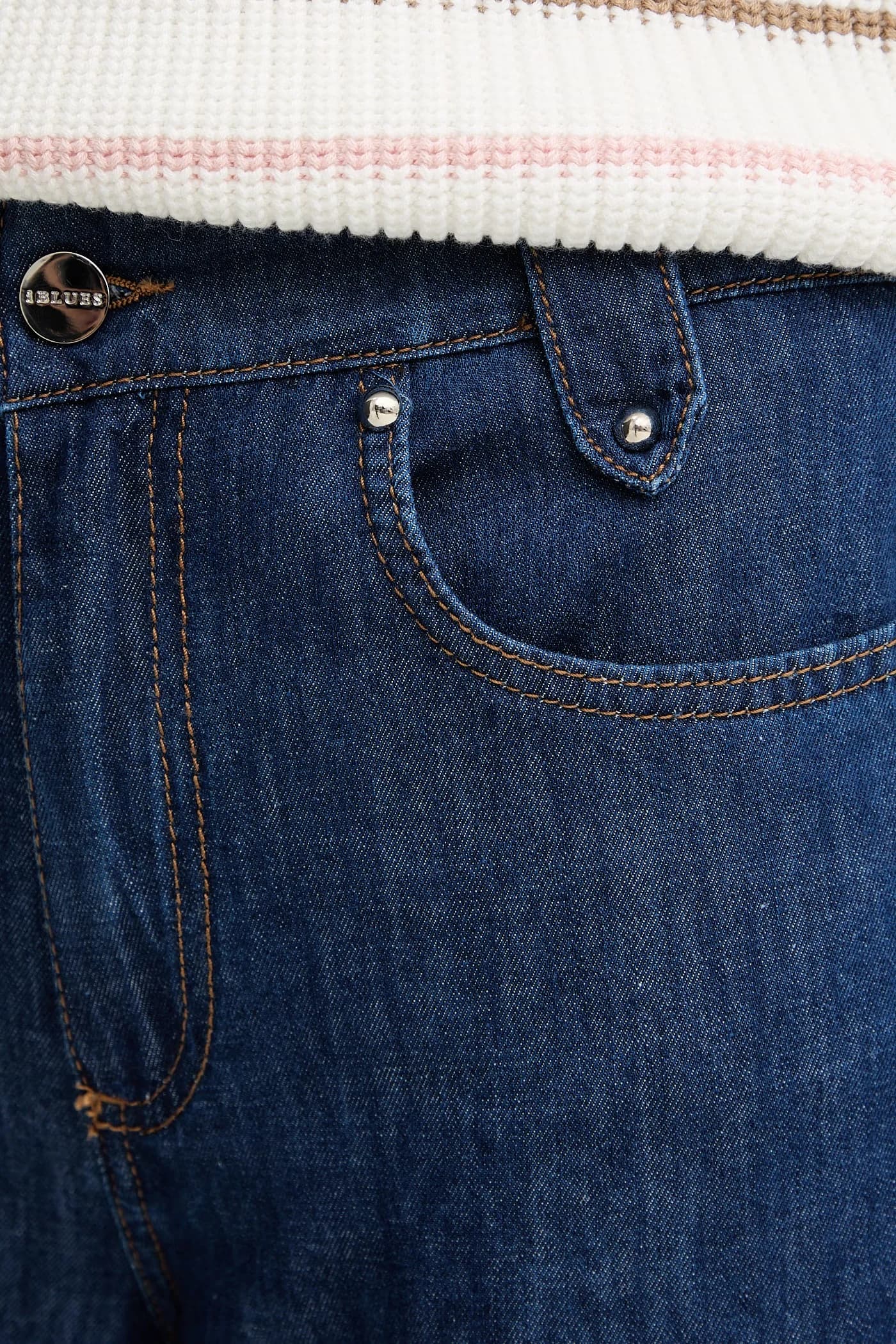 NINASUMMER женские широкие джинсы - фото 4