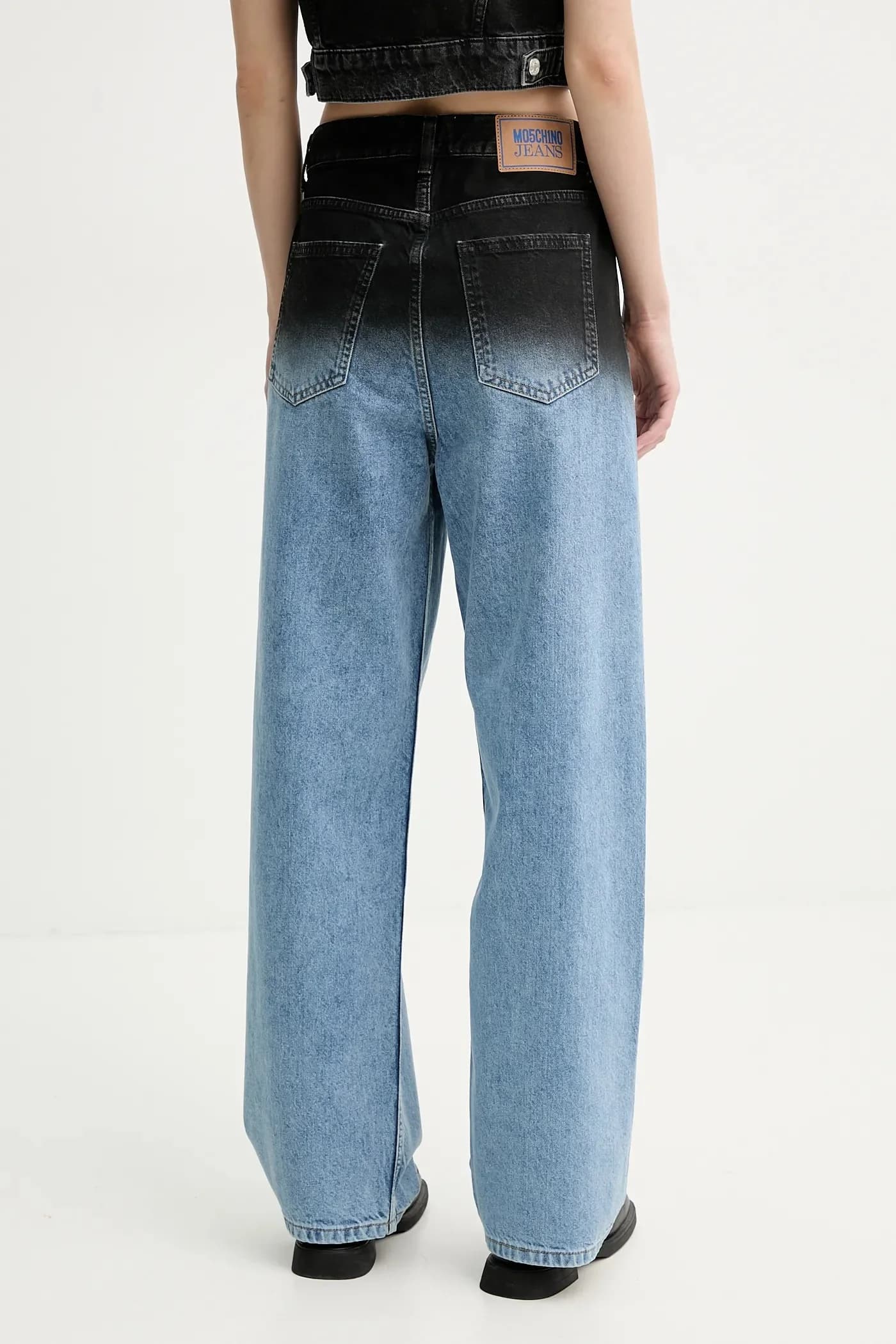 Хлопковые джинсы - фото 3