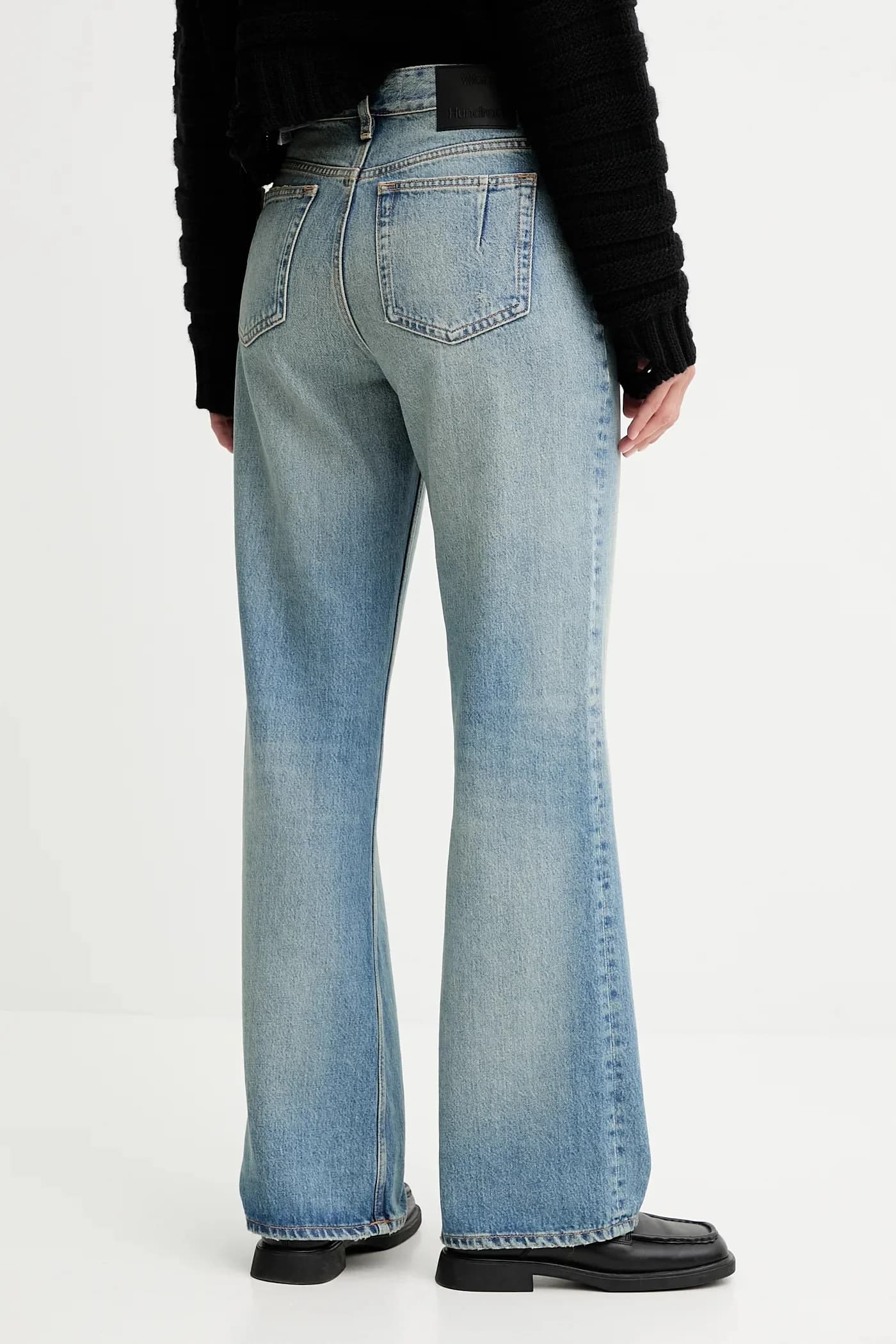 Хлопковые джинсы - фото 5