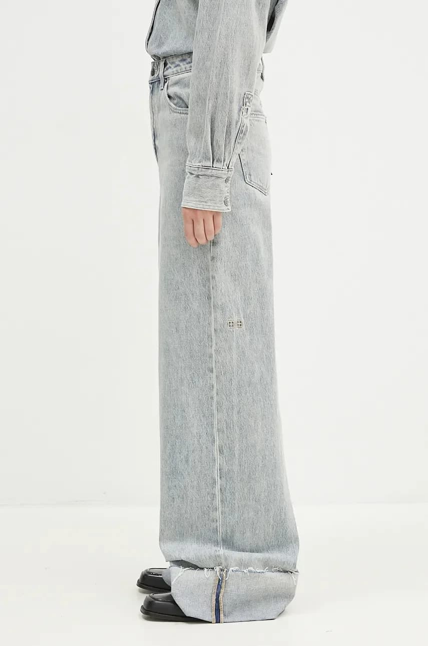 Потертые джинсы Strider с манжетами - фото 2