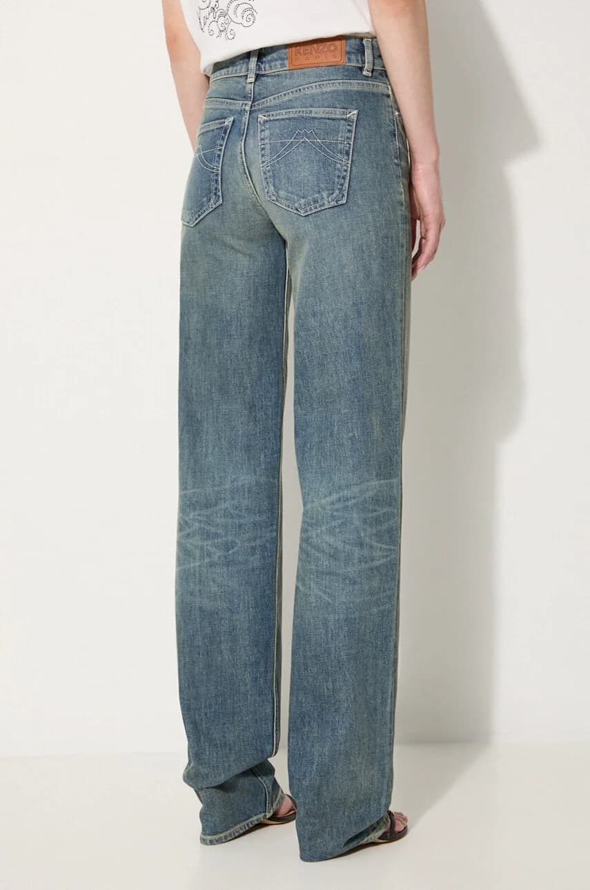 Джинсы Asagao с классической посадкой - фото 3