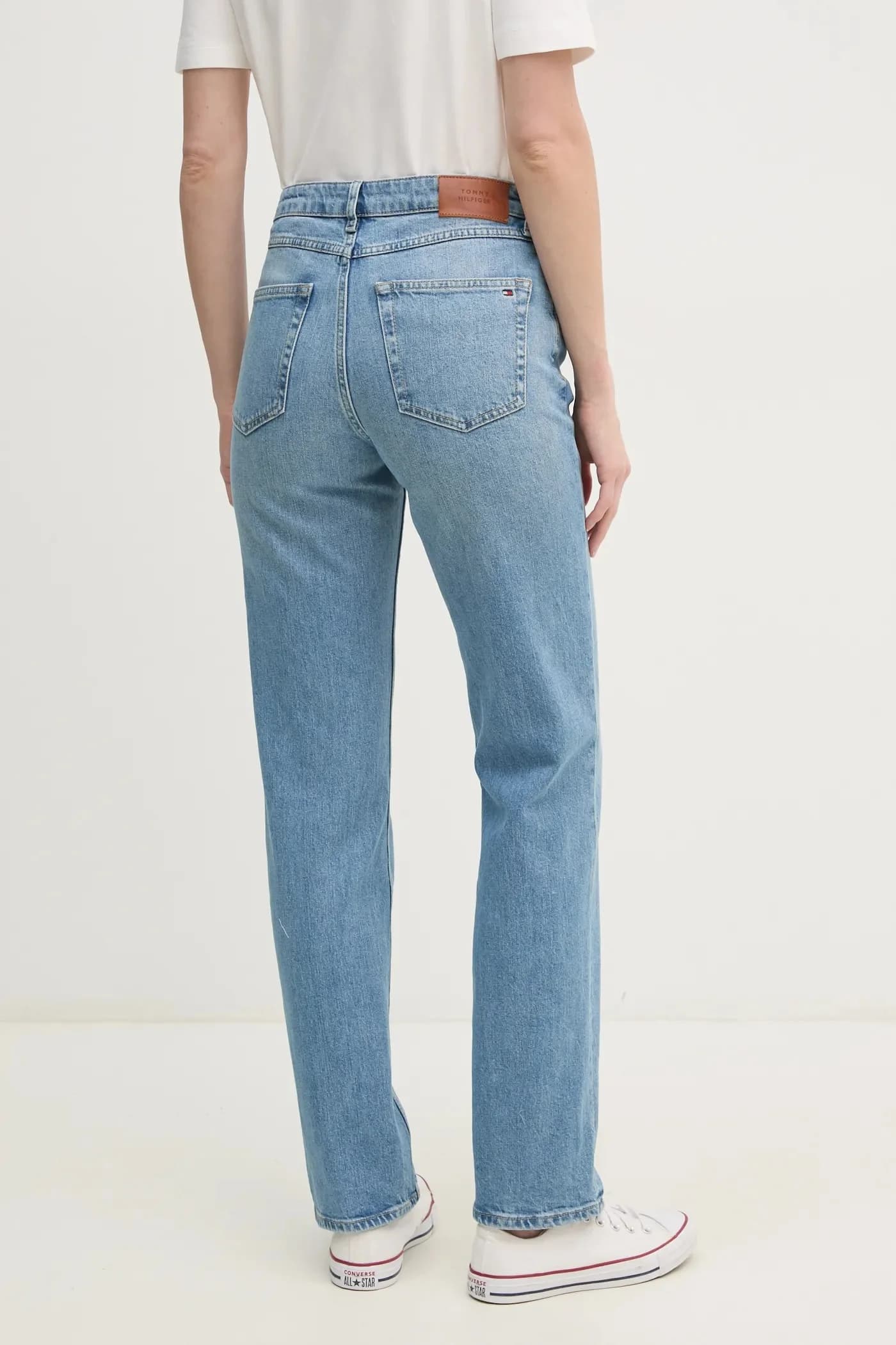 Хлопковые джинсы - фото 3