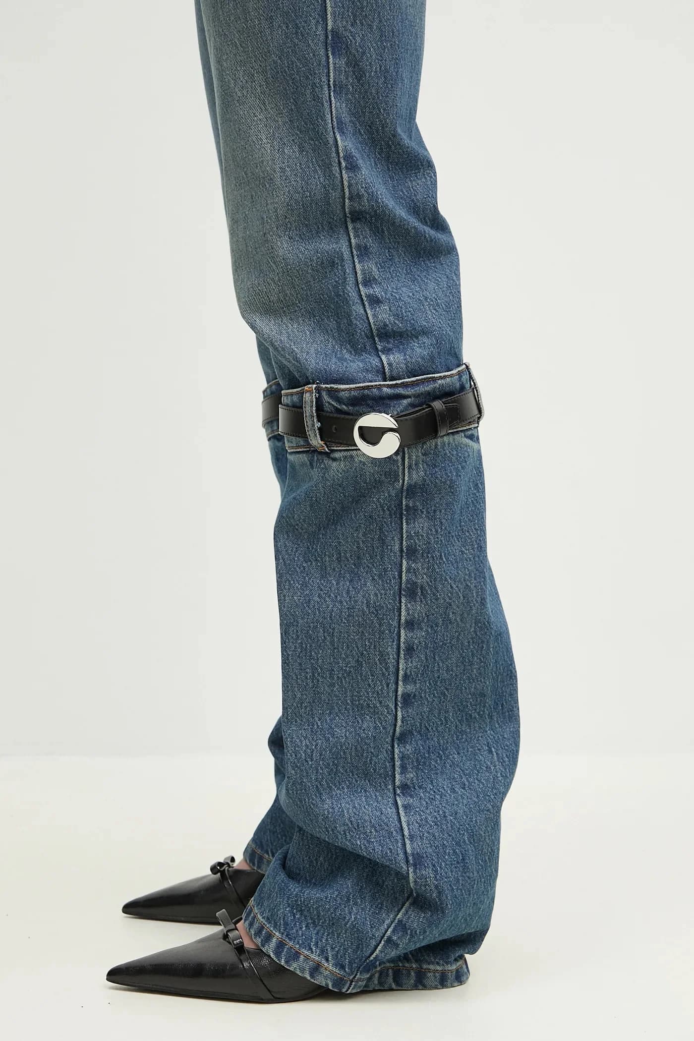 Гибридные джинсовые джинсы - фото 4