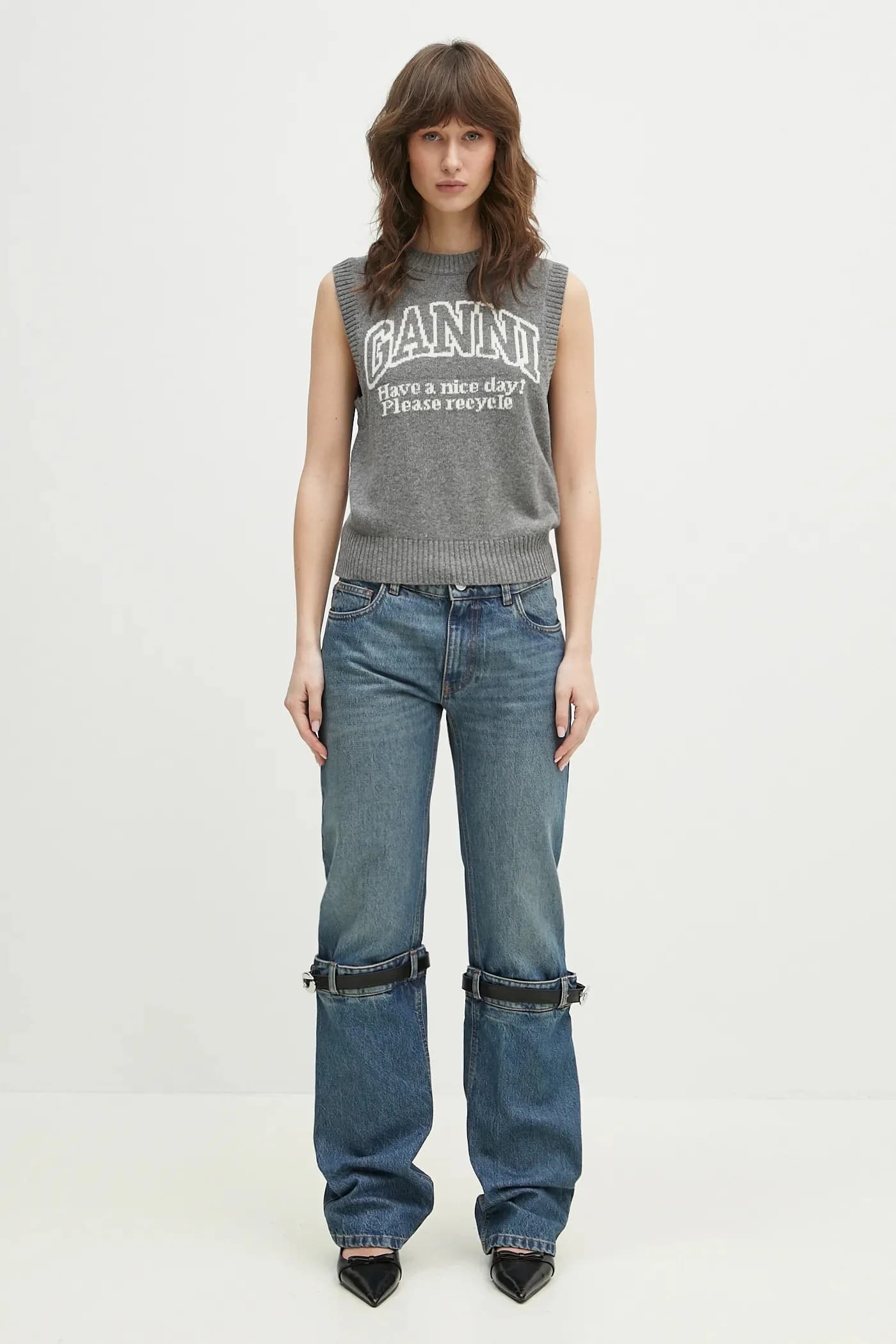 Гибридные джинсовые джинсы - фото 5