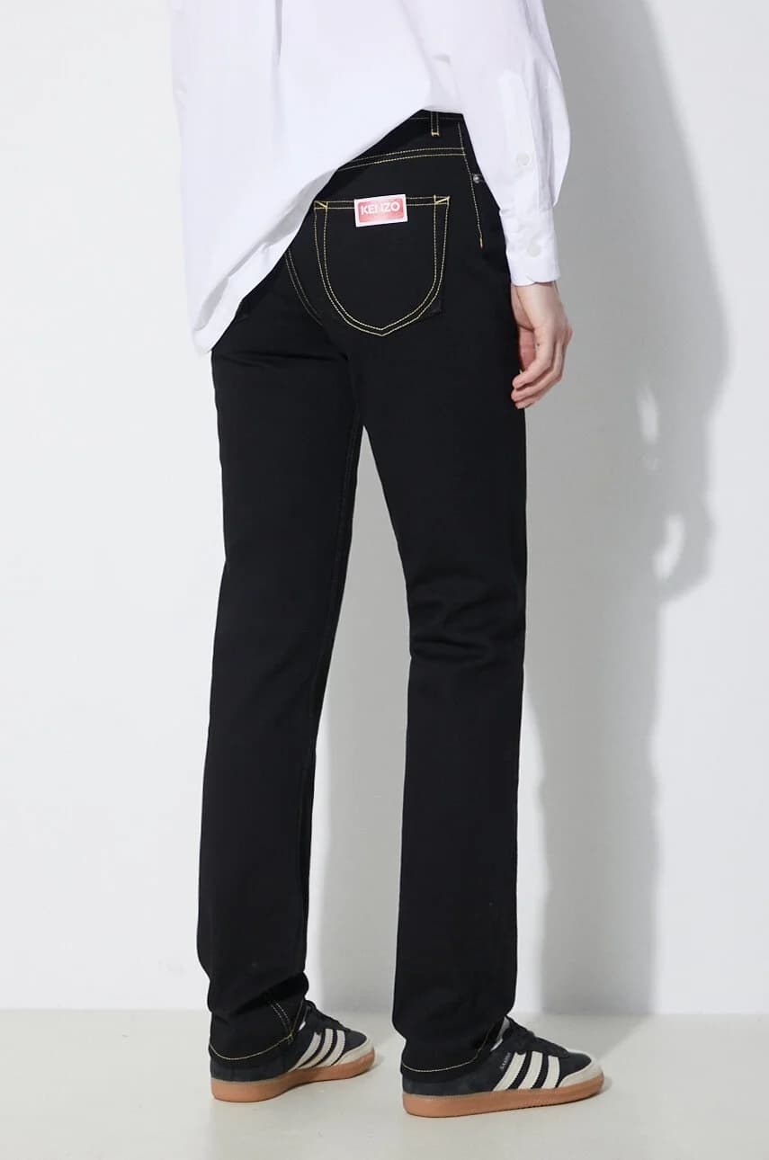 Однотонные прямые джинсы Asagao - фото 3