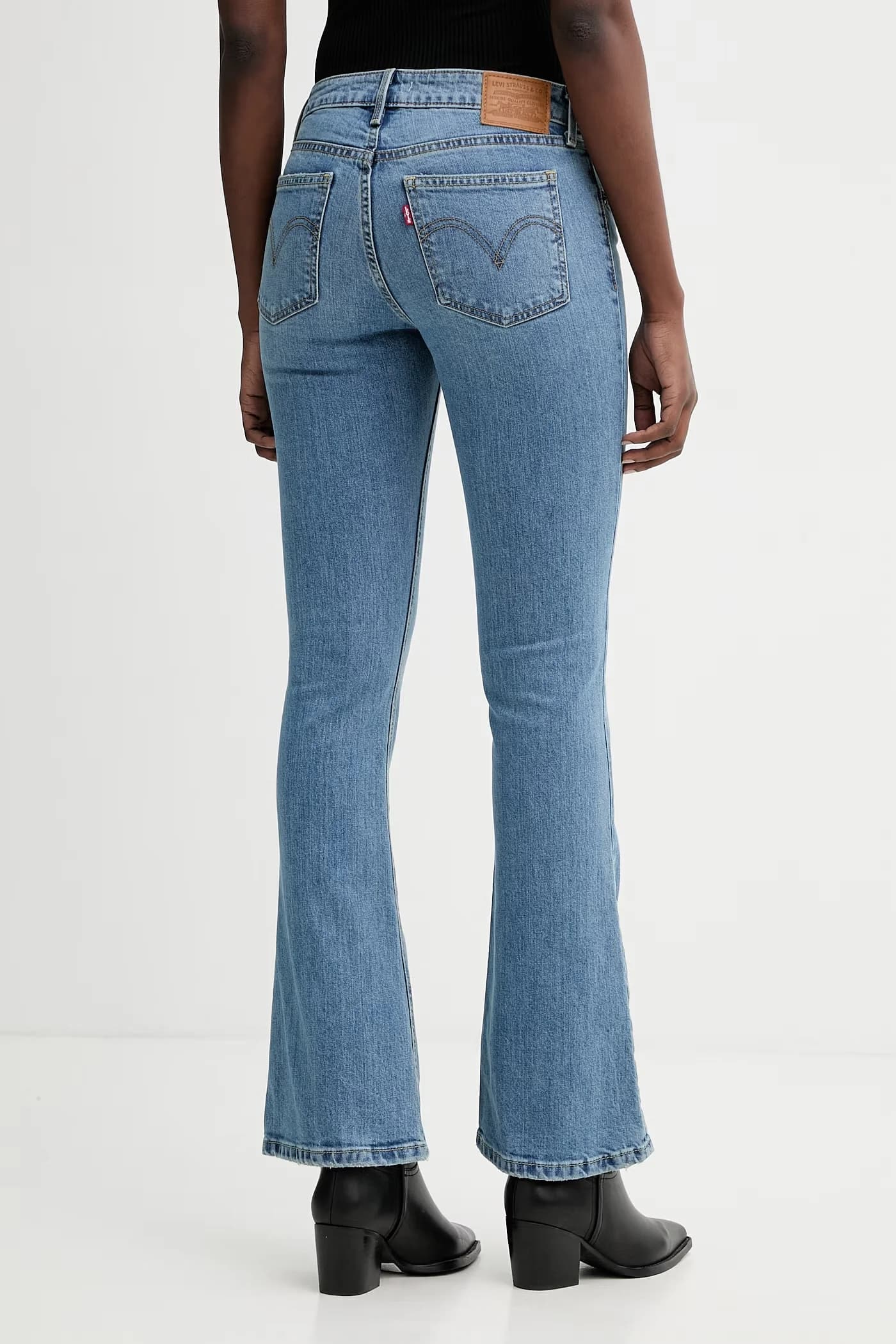 джинсы LOW SLIM BOOT - фото 3