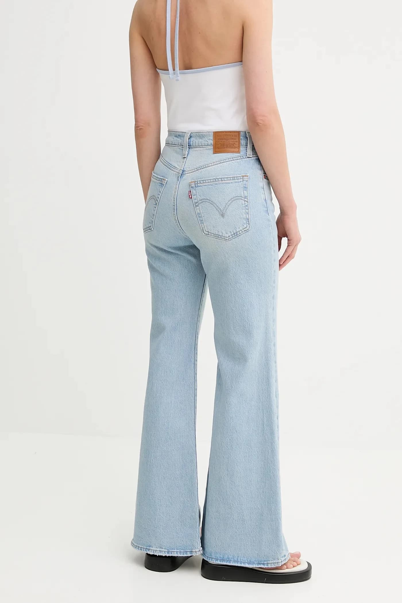 джинсы RIBCAGE BELLS - фото 3